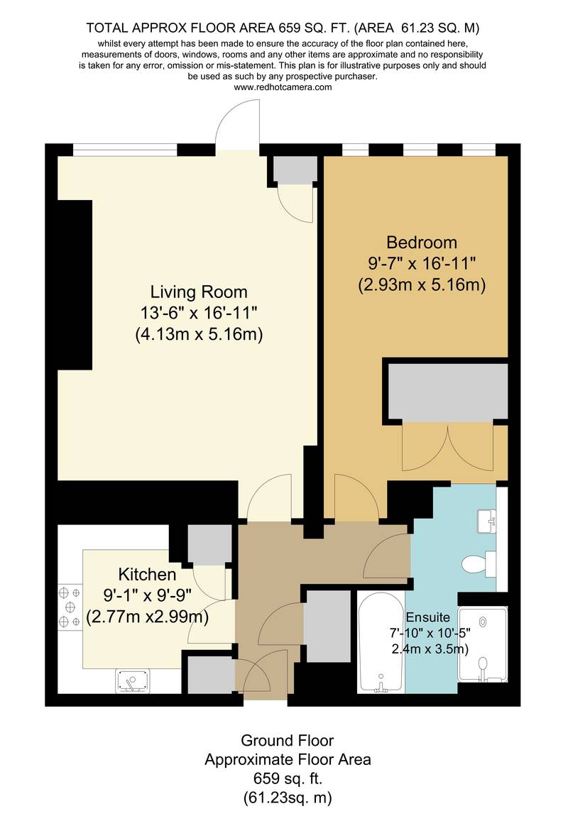 1 Bedrooms Flat to rent in Molyneux Place, Molyneux Park Road, Tunbridge Wells TN4