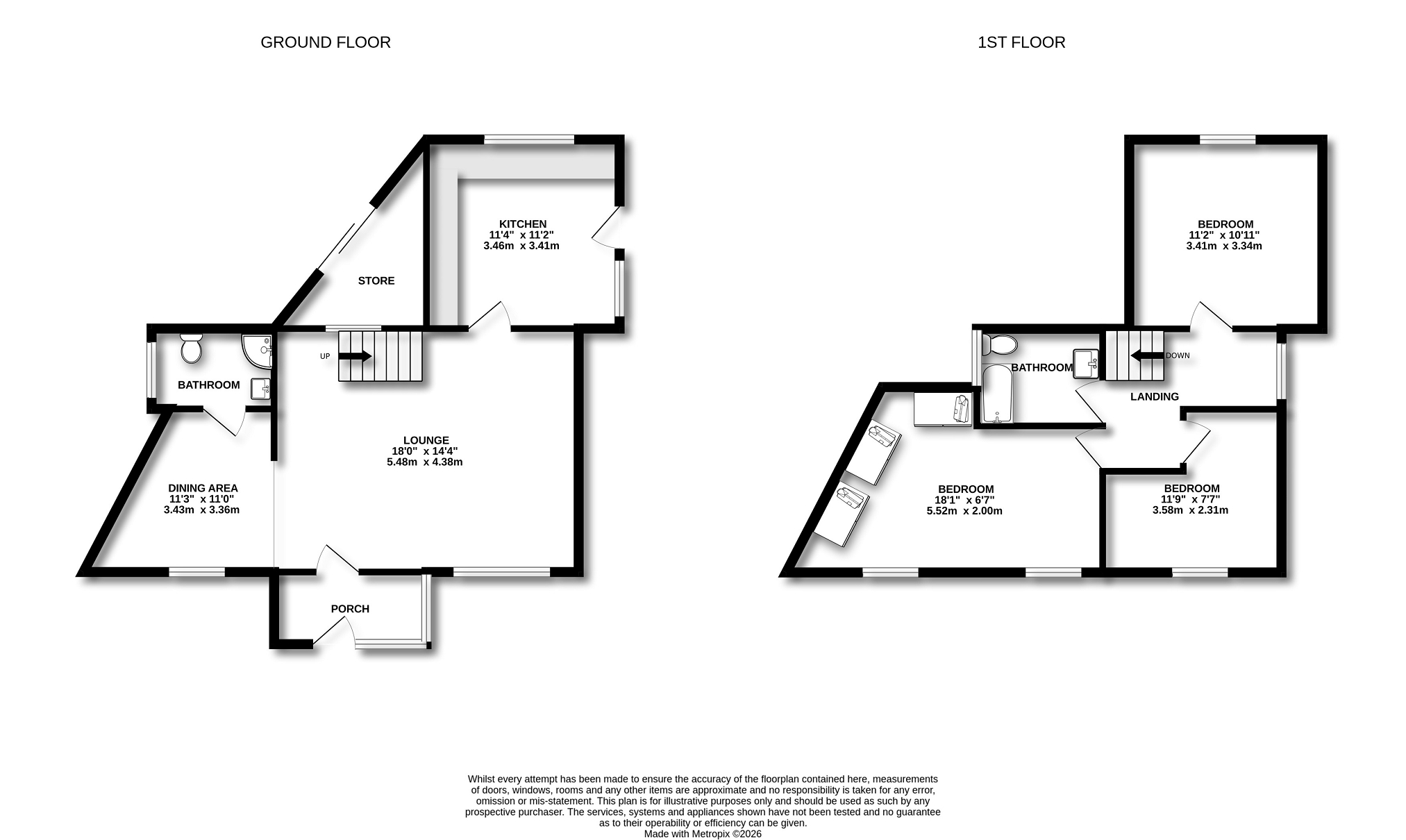 162, Great Stone Road, Firswood floorplan