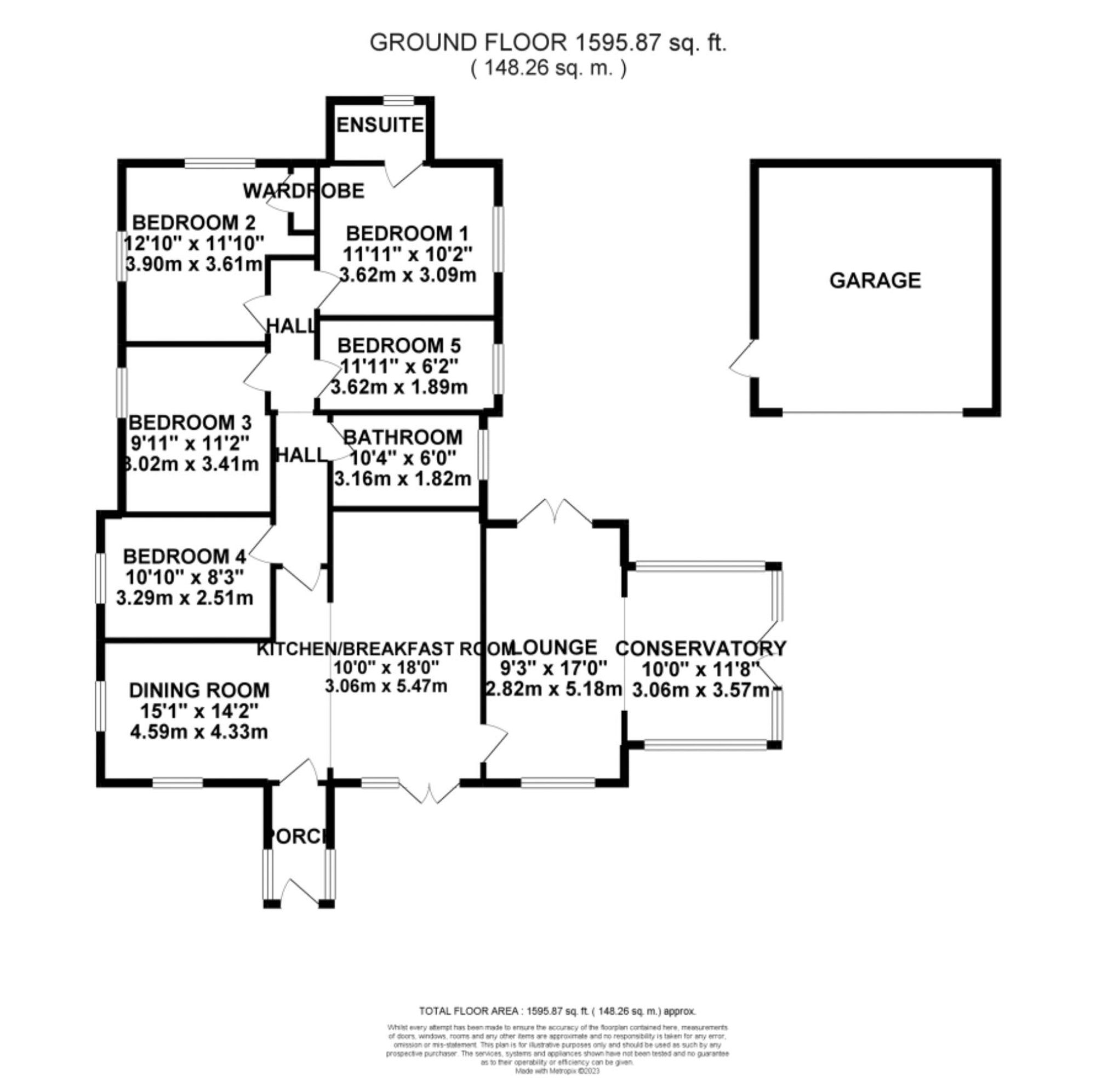 Badenhall Lodge, Stafford floorplan