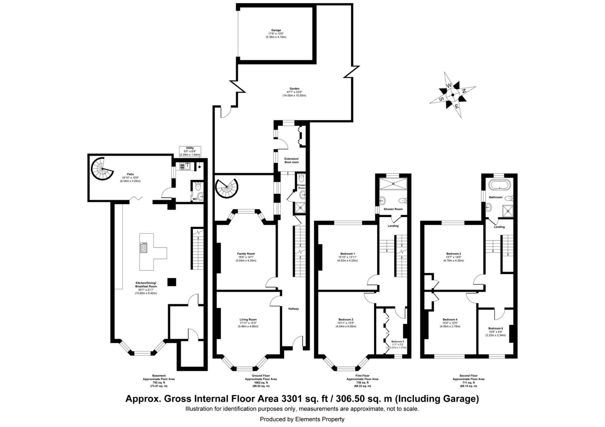 3 College Road, Brighton, East Sussex floorplan