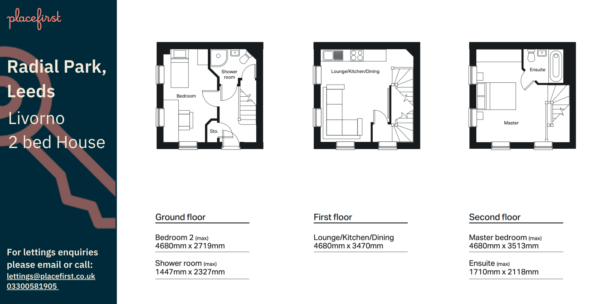 Agnes Power Drive, Leeds floorplan