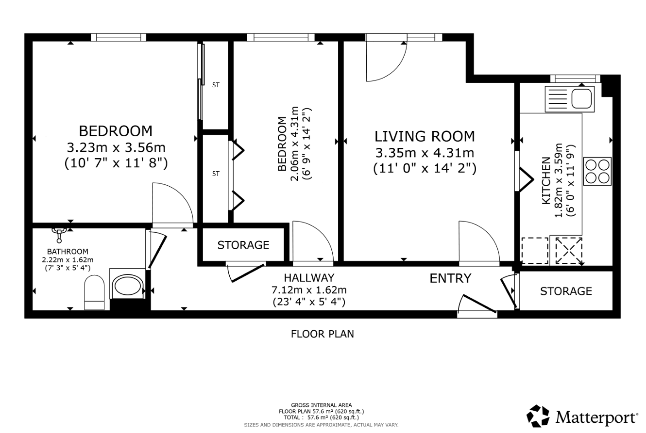 Homeblair House, Flat 5, Ravenstone Drive, Giffnock floorplan