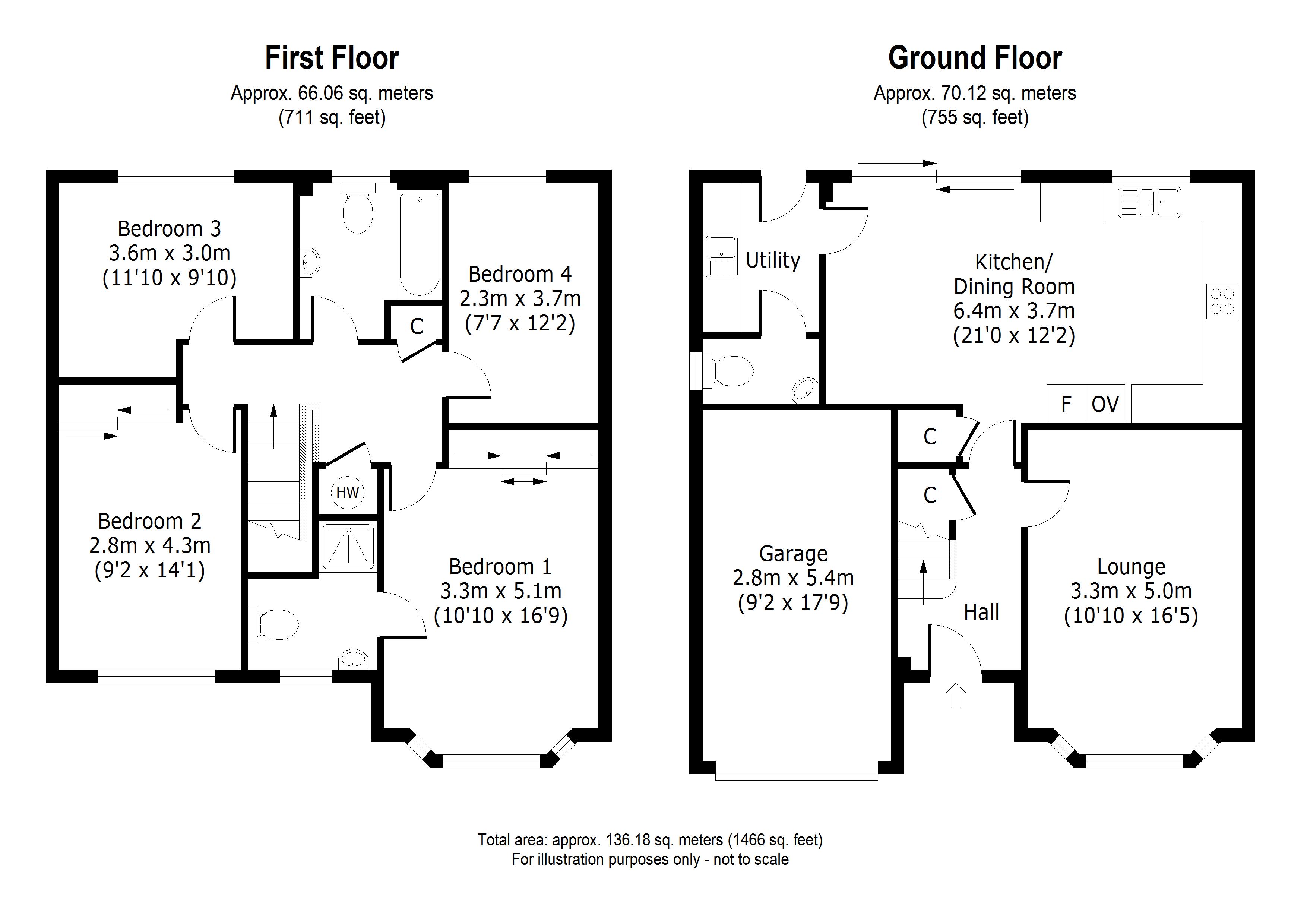 4 Bedrooms Detached house for sale in Troya Avenue, Sittingbourne ME10