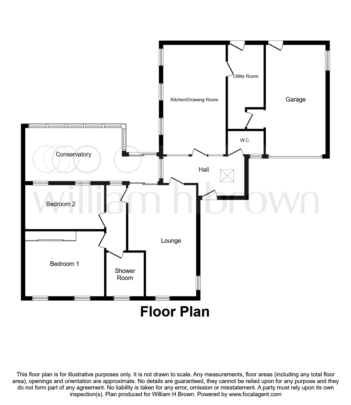 2 Bedrooms Detached bungalow for sale in Farfield Avenue, Hepworth, Holmfirth HD9