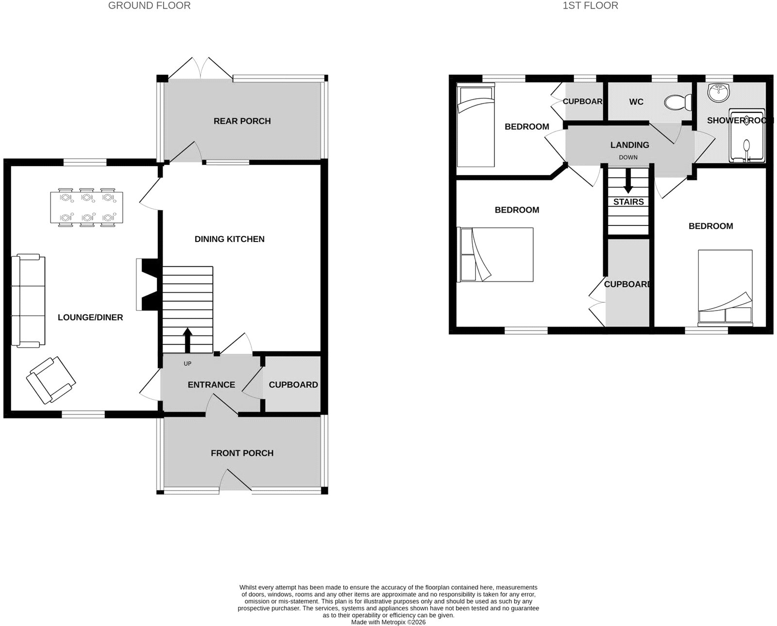 32, Chapel Close, Carlisle floorplan