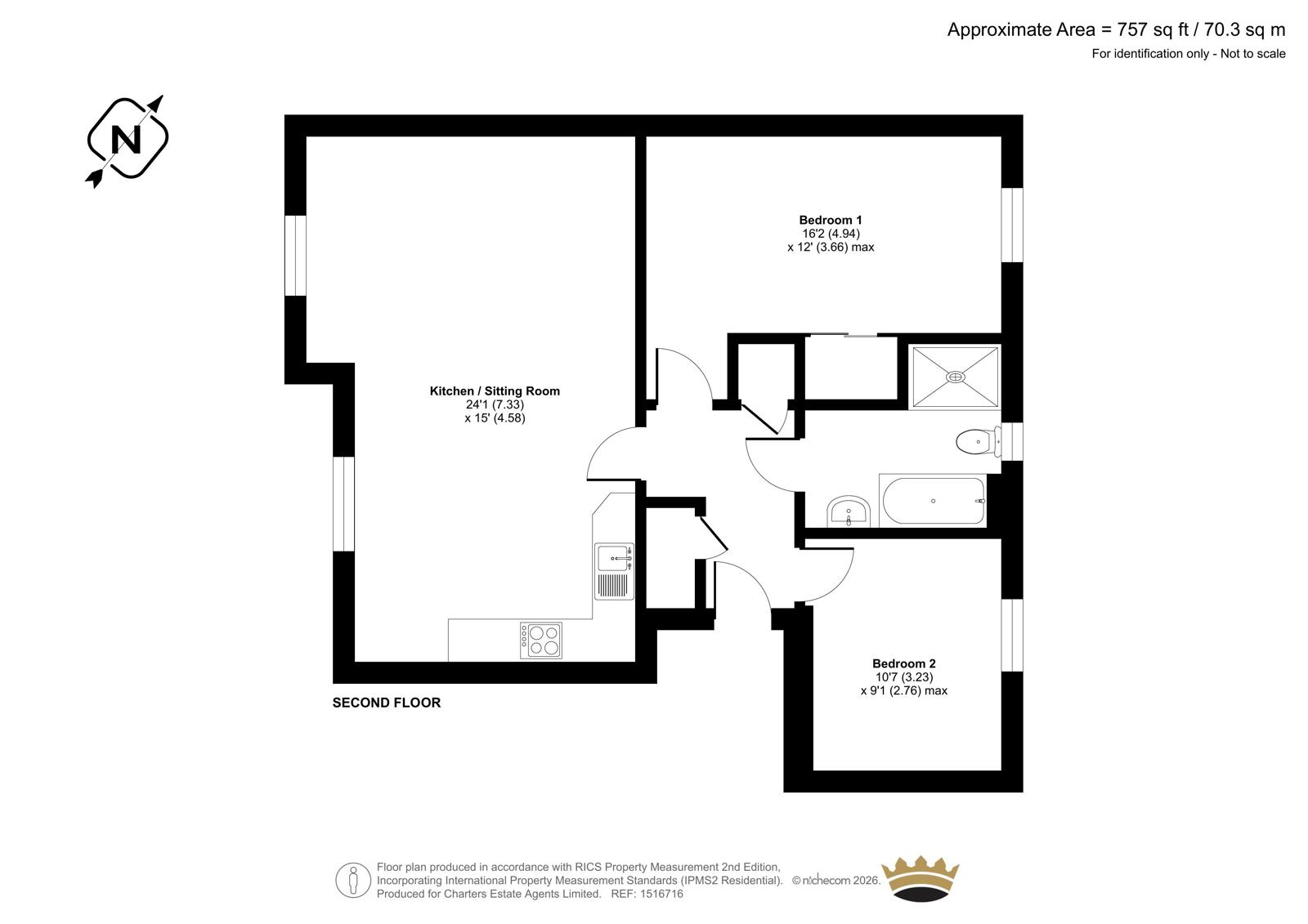 12, Amberley Court, Knowle floorplan