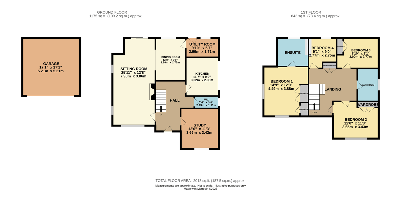 21, Silverwood Close, Wimborne floorplan