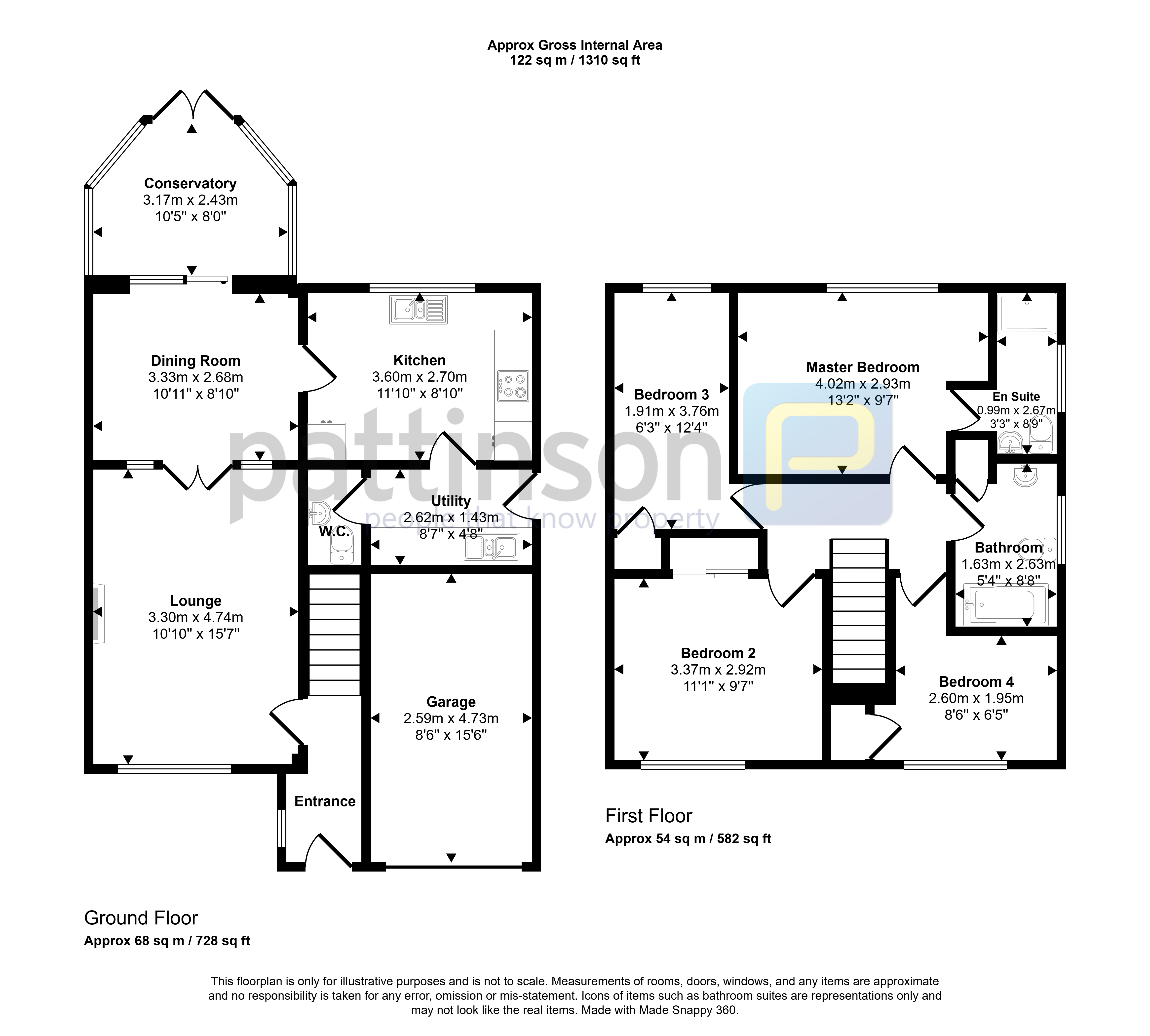 12, Orpine Court, Ashington floorplan