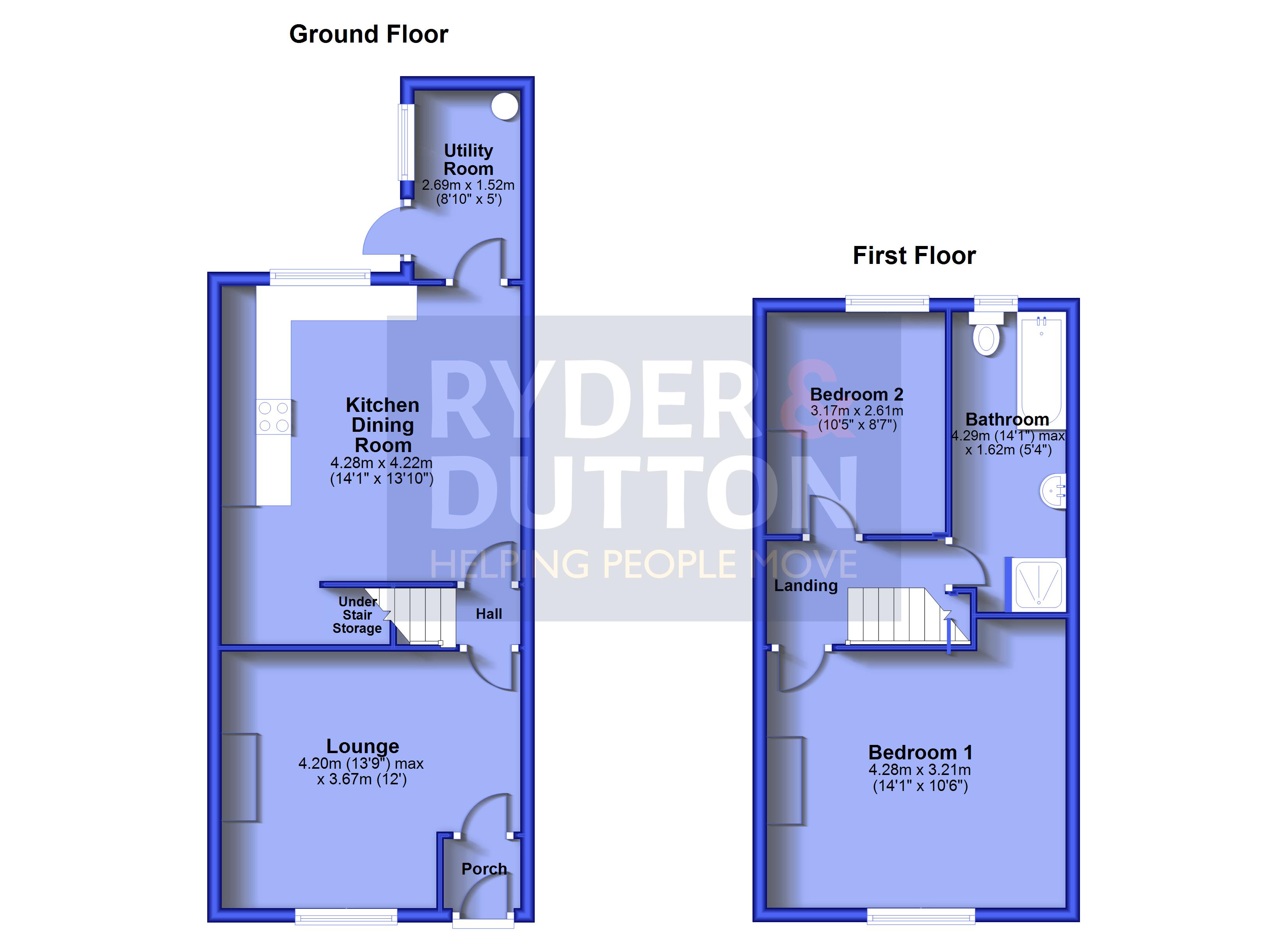 41, Sunnybank Street, Rossendale floorplan