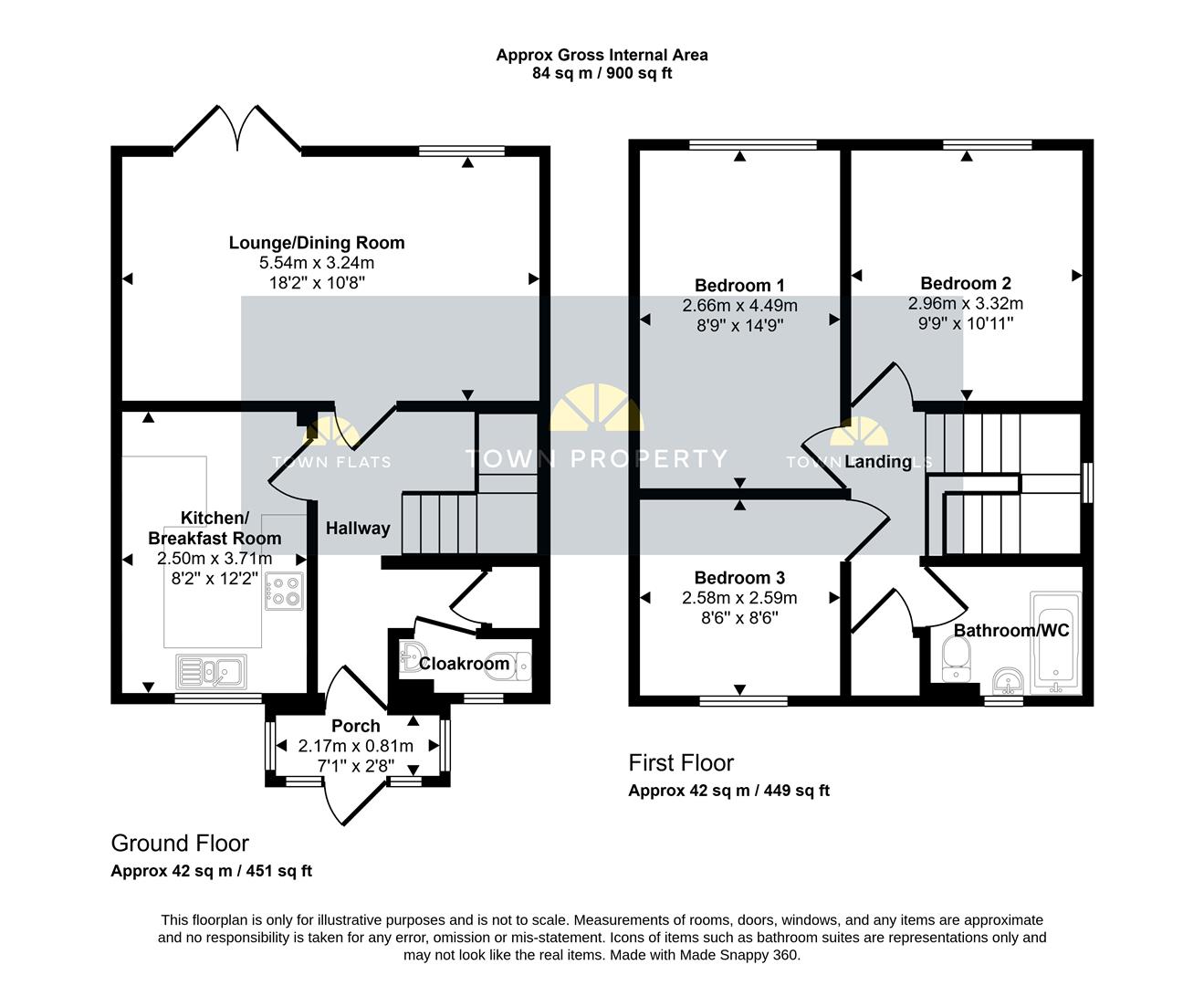 4, Carisbrooke Close, Eastbourne floorplan