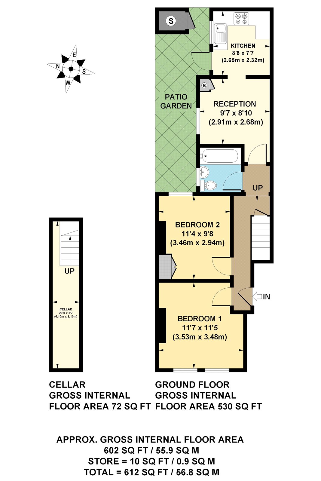 2 Bedrooms Flat to rent in Senrab Street, Stepney, London E1