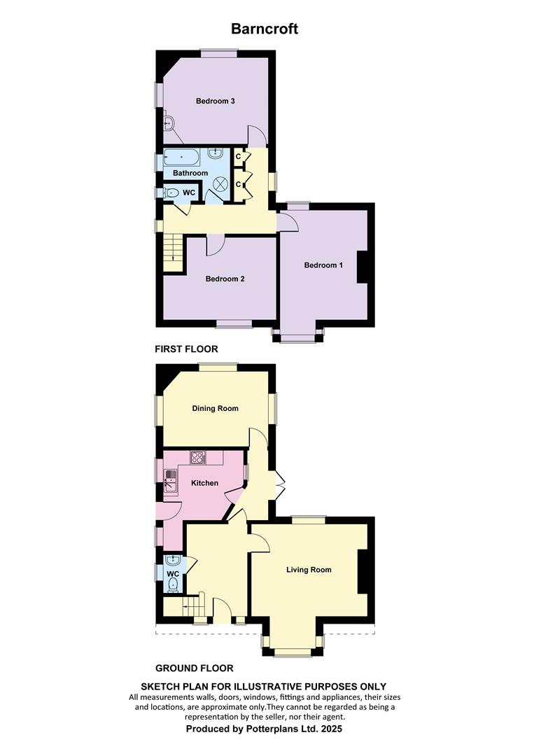 Barncroft, Colwell Road, Totland floorplan