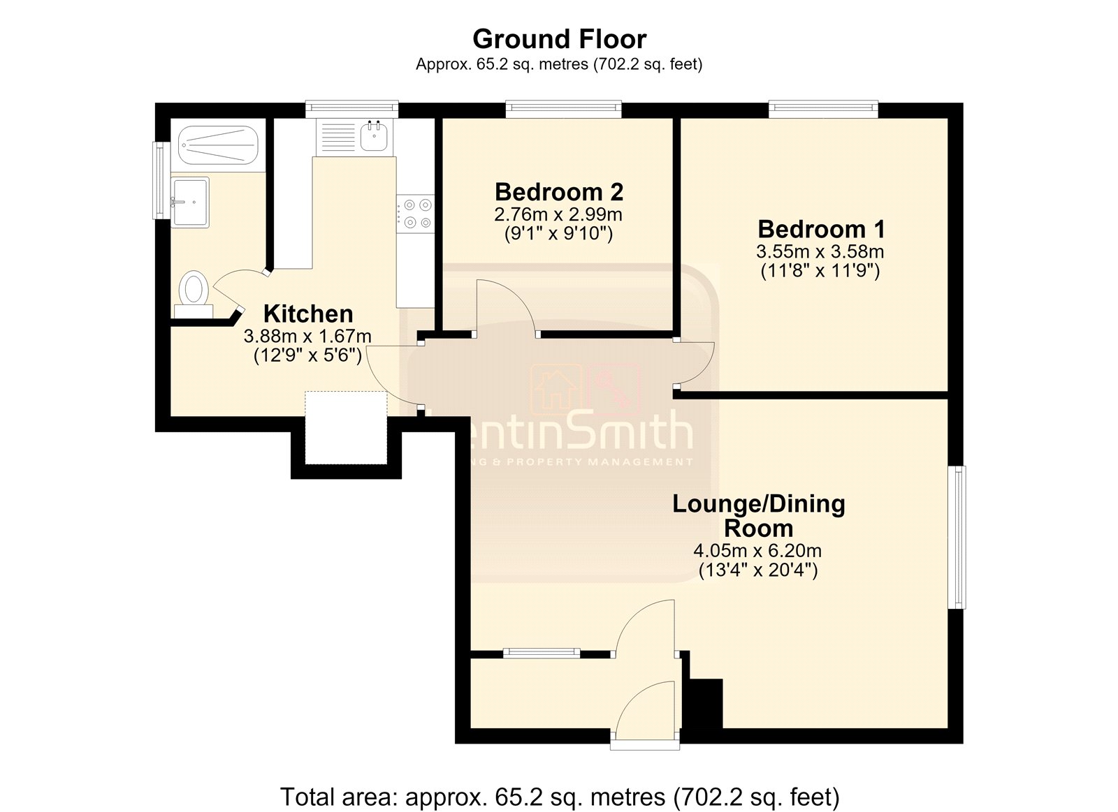 Hark Hill Nook Cottage, Harrogate floorplan