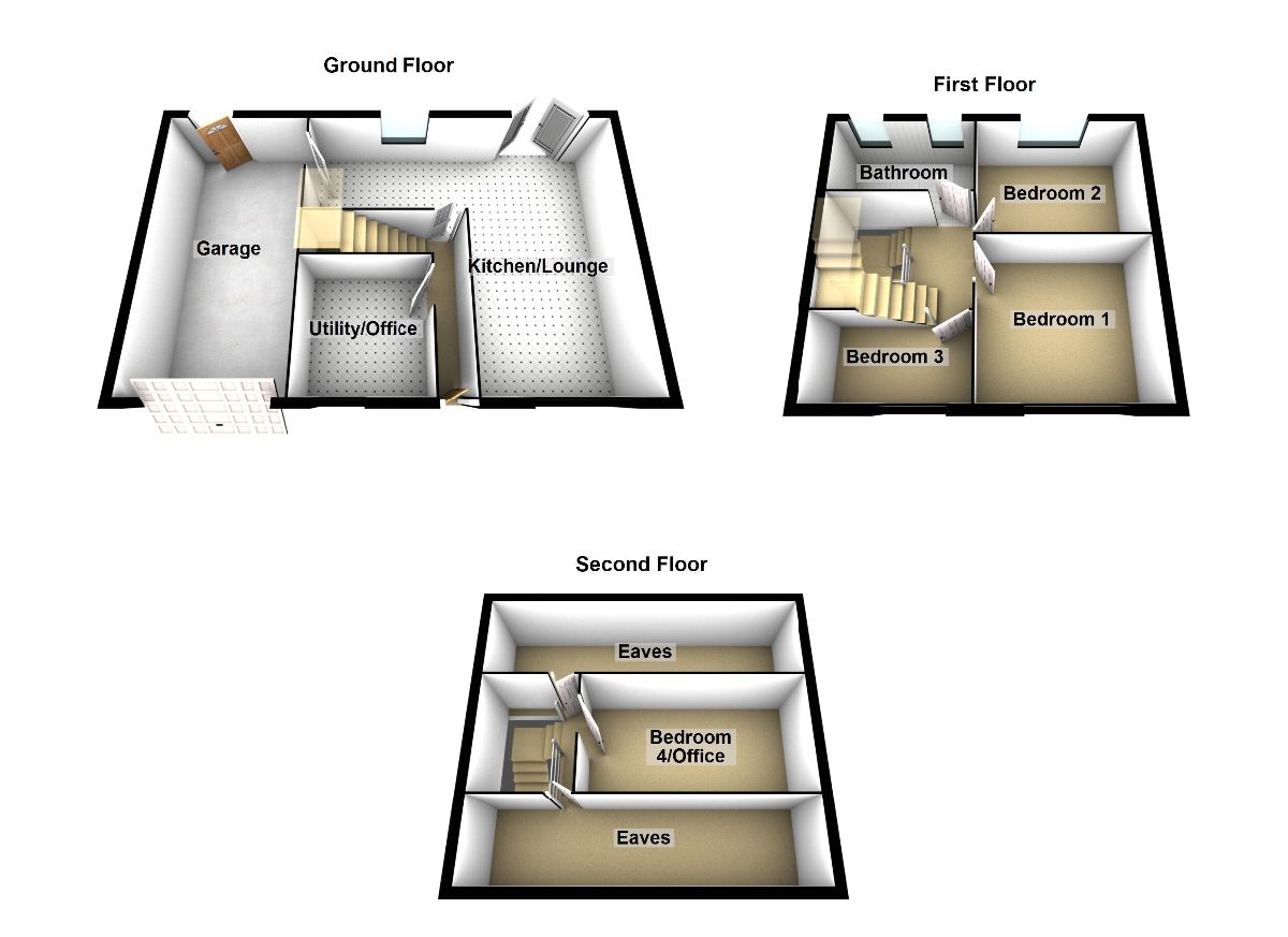 12 Kingsway, Drighlington floorplan