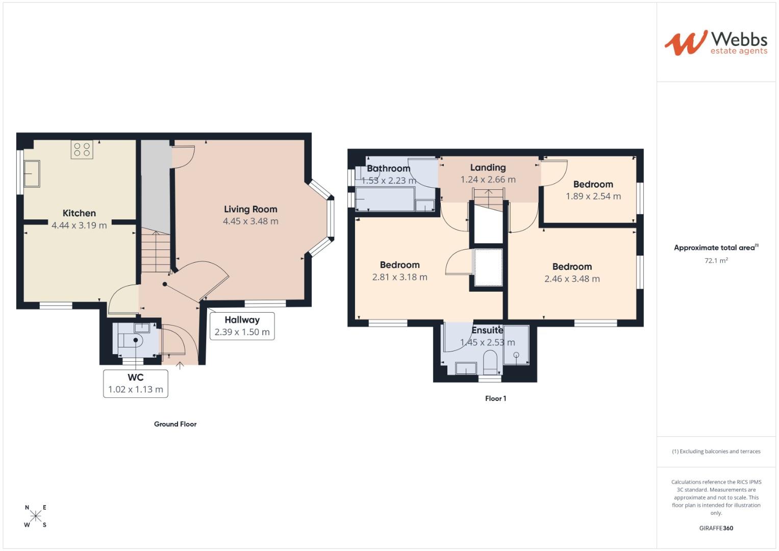 7, Kelvin Drive, Cannock floorplan