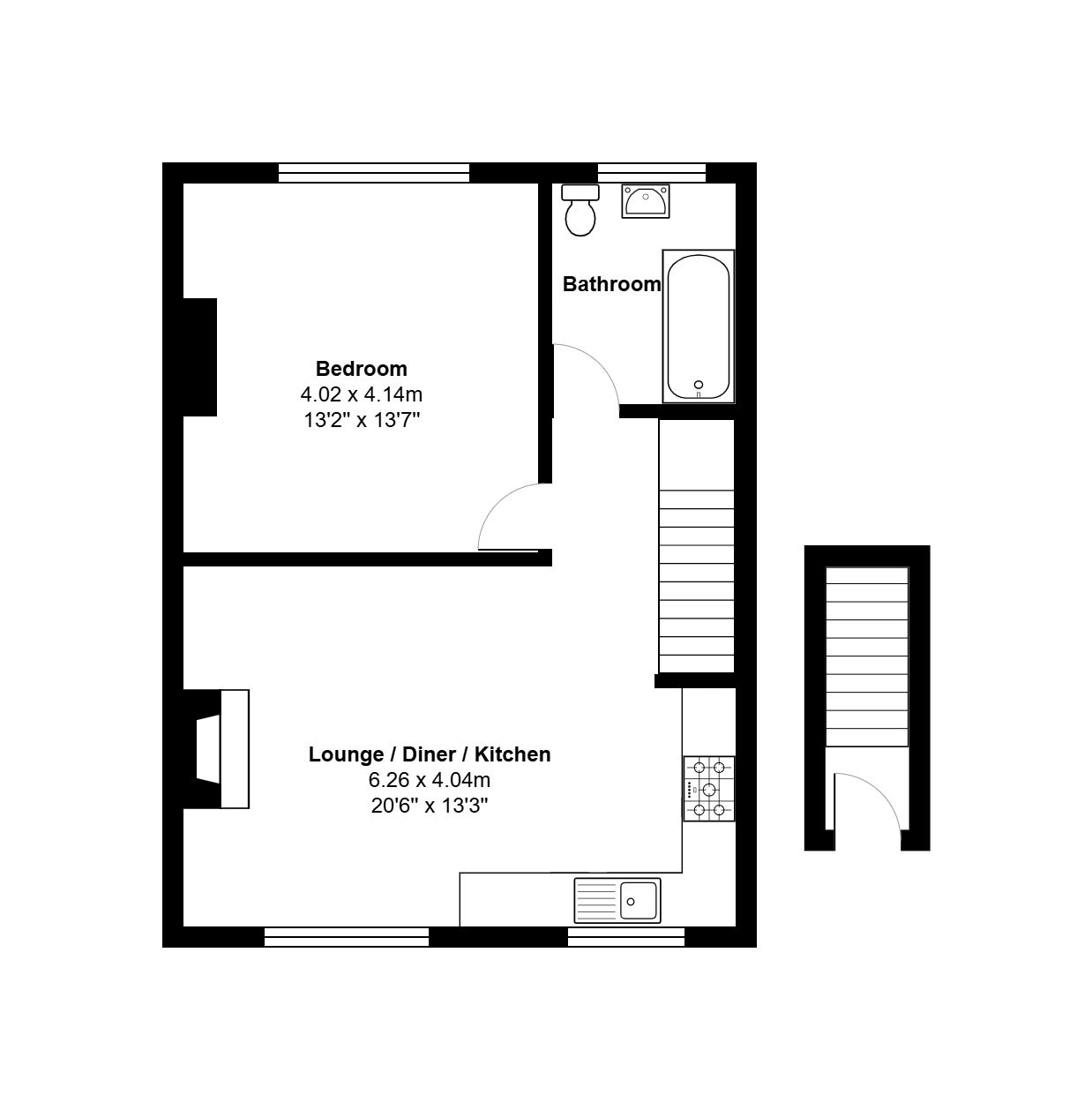 Muller Road, Bristol floorplan