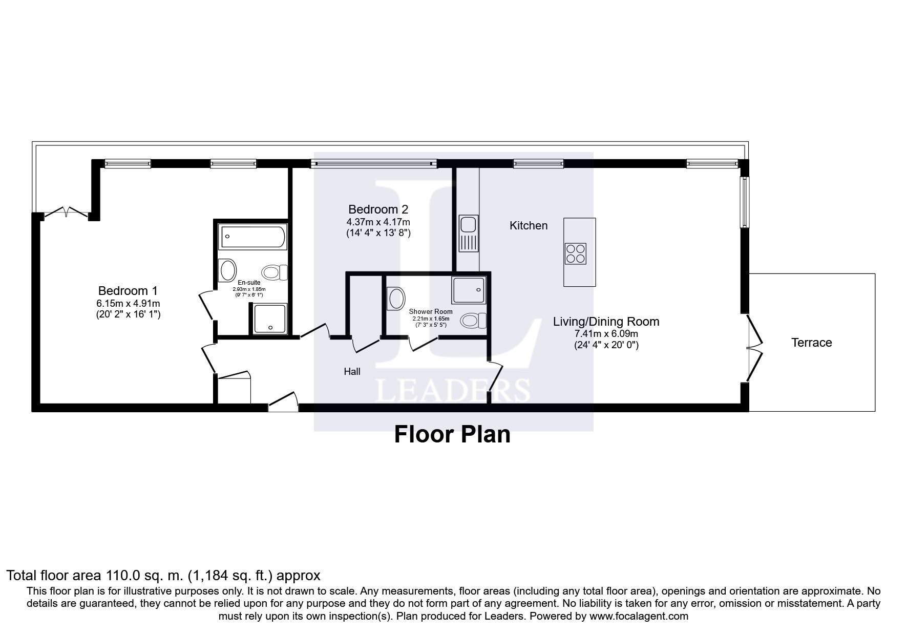 2 Bedrooms Flat to rent in City South, City Road East, Manchester M15