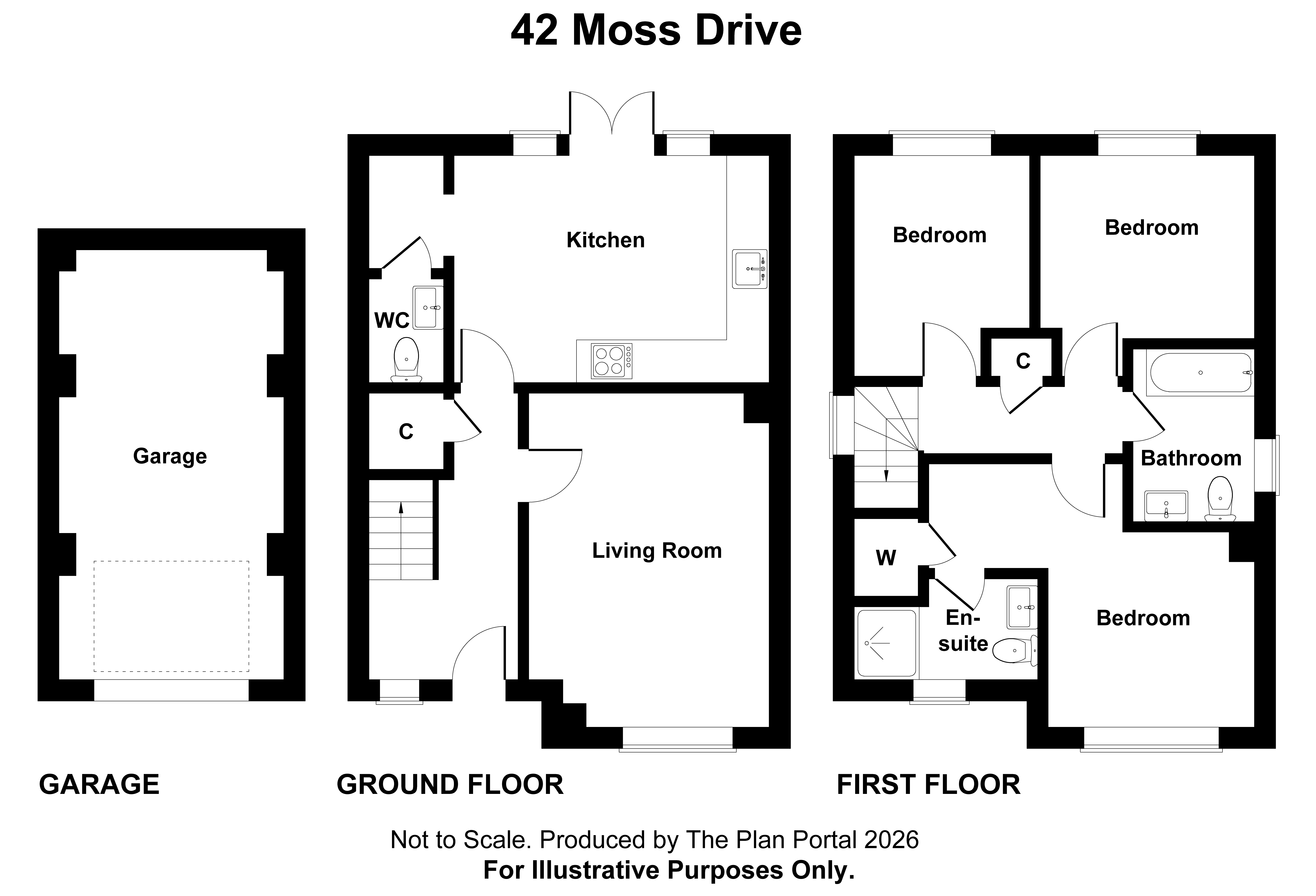 42, Moss Drive, Newport floorplan