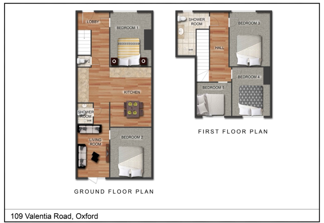 109, Valentia Road, Oxford floorplan