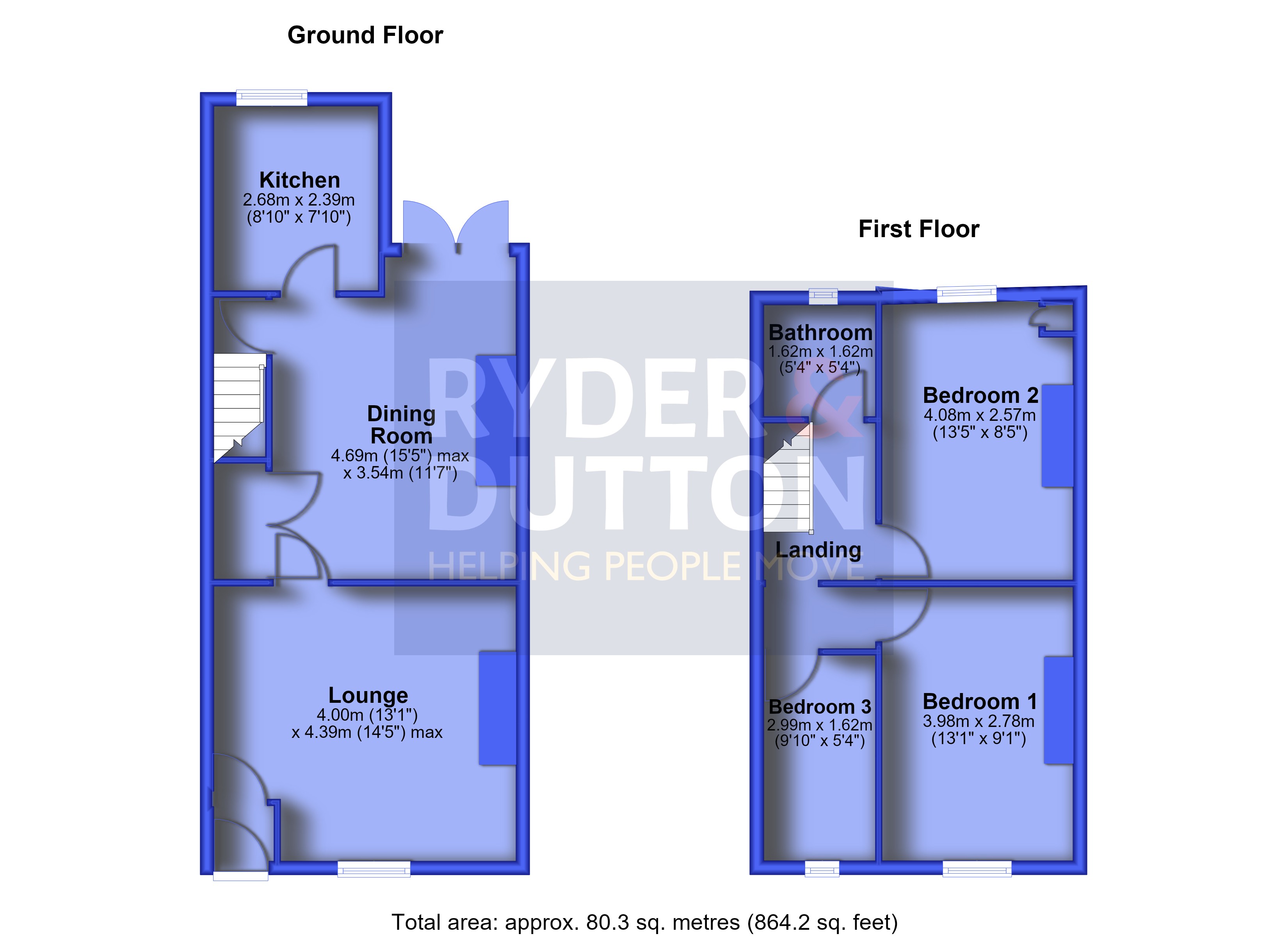 Oldham Road, Manchester floorplan
