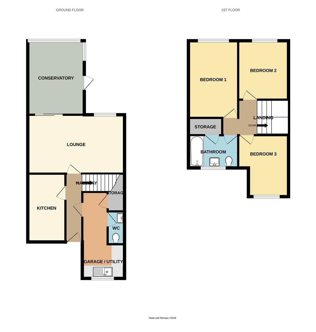 Courtland Road, Kingswinford floorplan