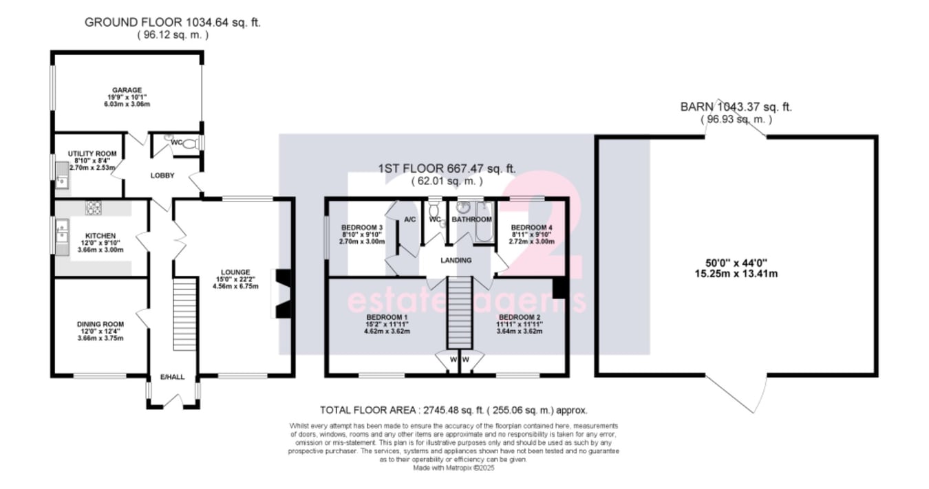 Pontycaith, Usk floorplan