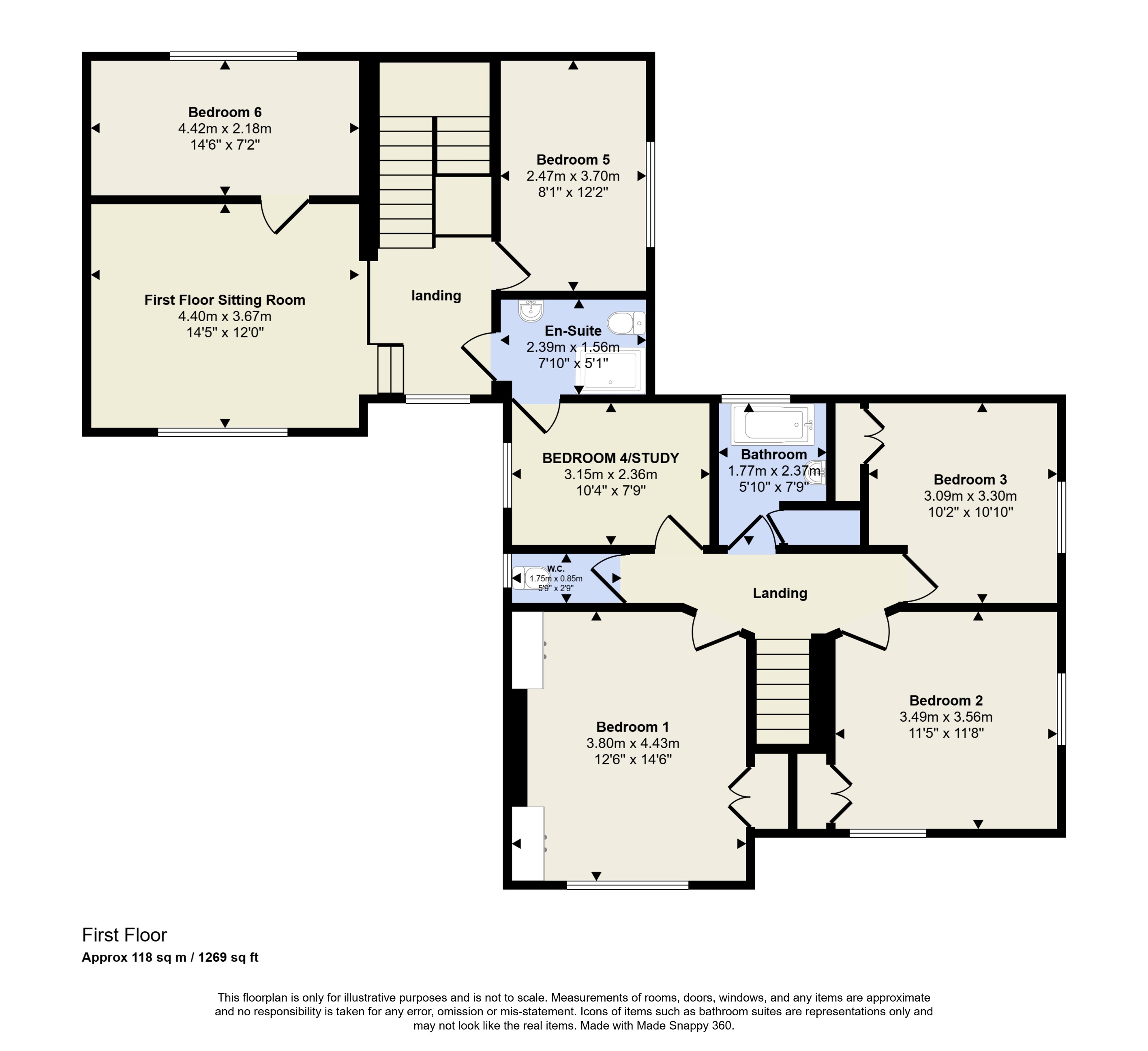 11, Devonshire Avenue, Beeston, Nottingham floorplan