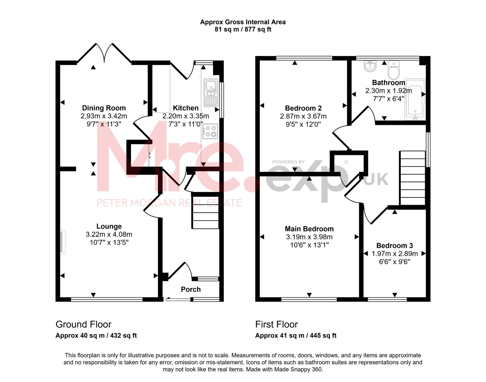 12, Dee Place, Swansea floorplan