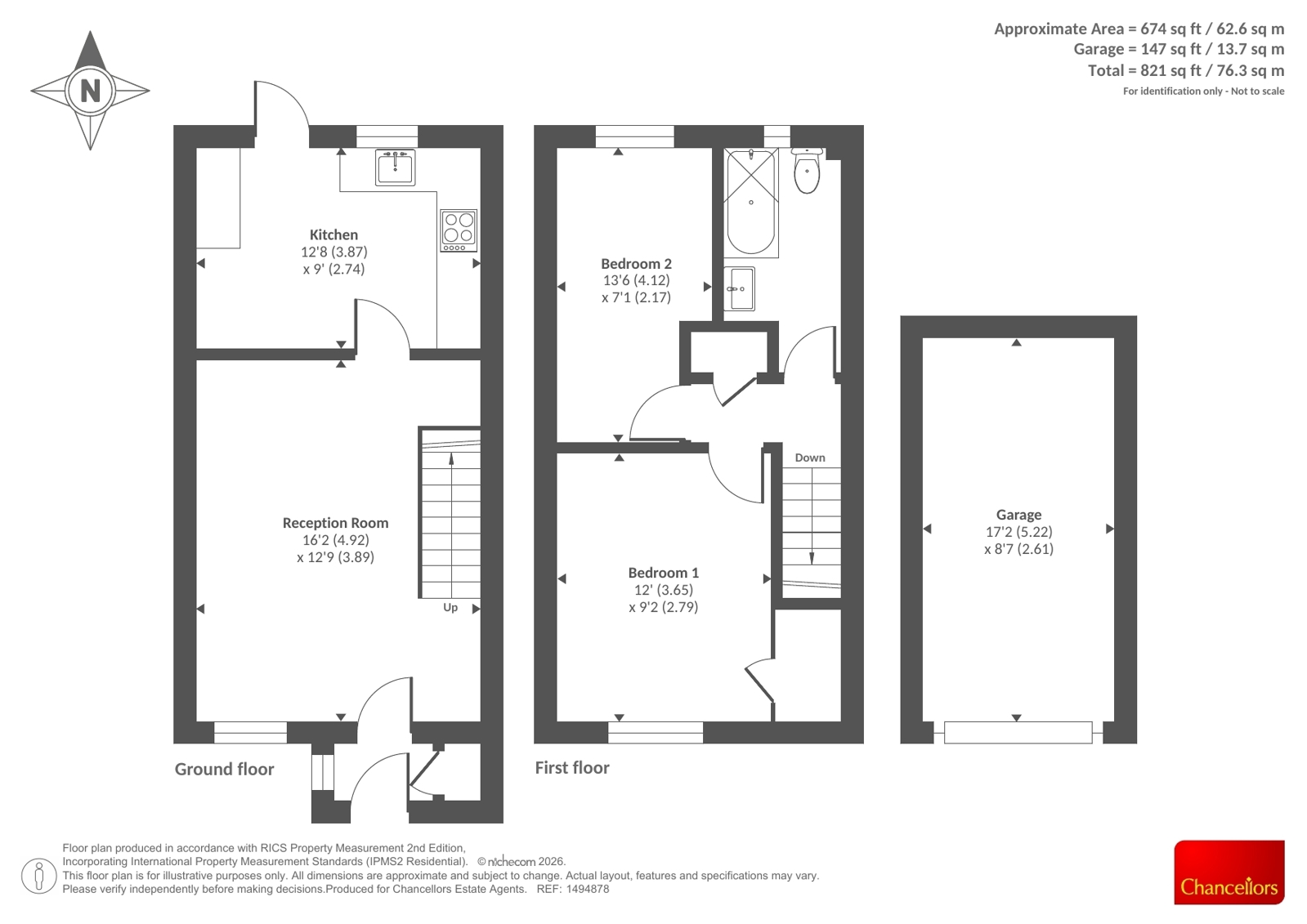 4, Columbia Way, Wantage floorplan