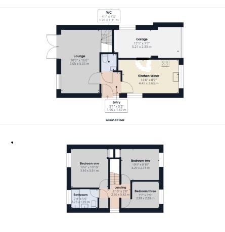 41, The Hollygrove, Gloucester floorplan
