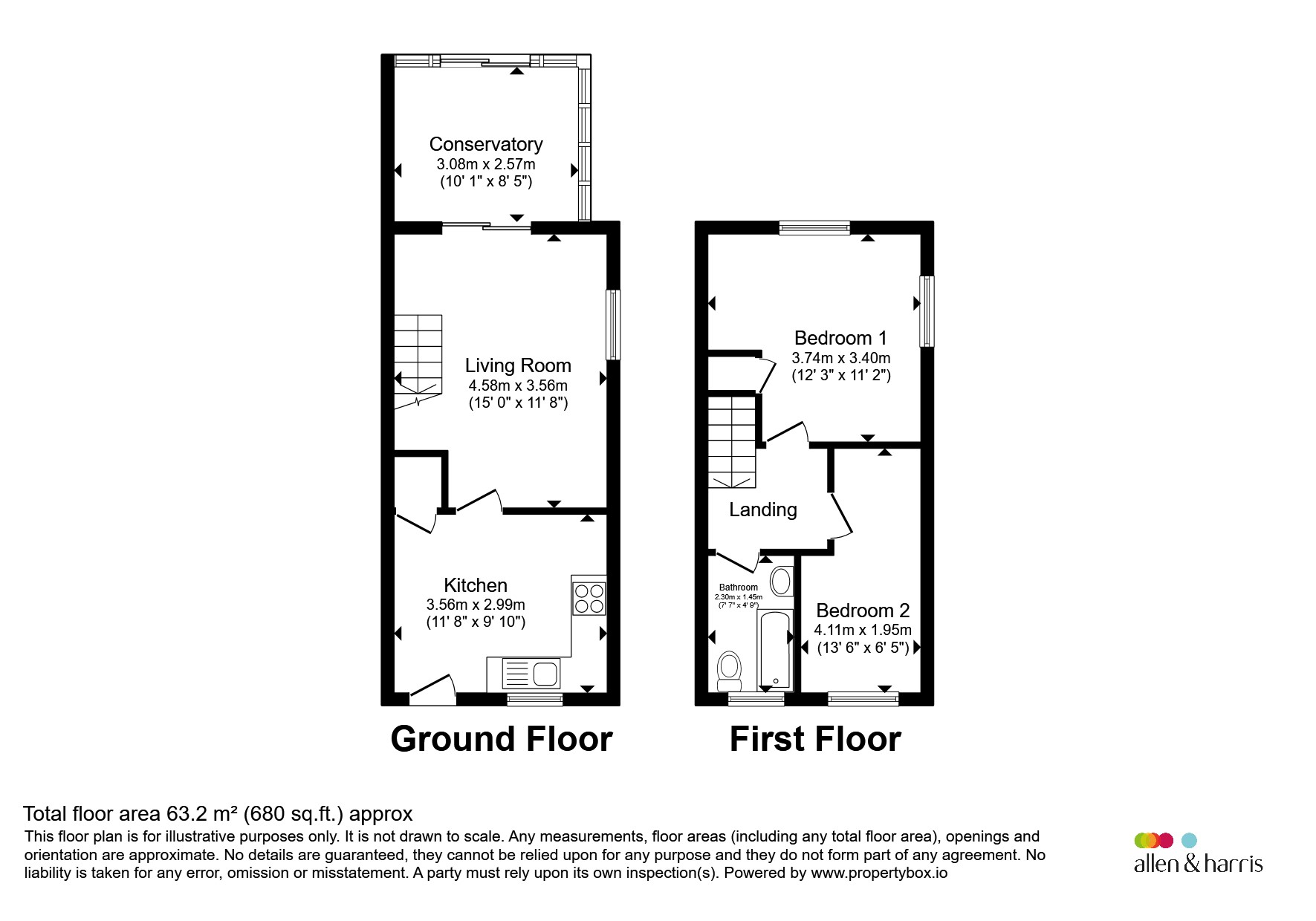 8, Sawmill Cottages, High Street, FROME floorplan