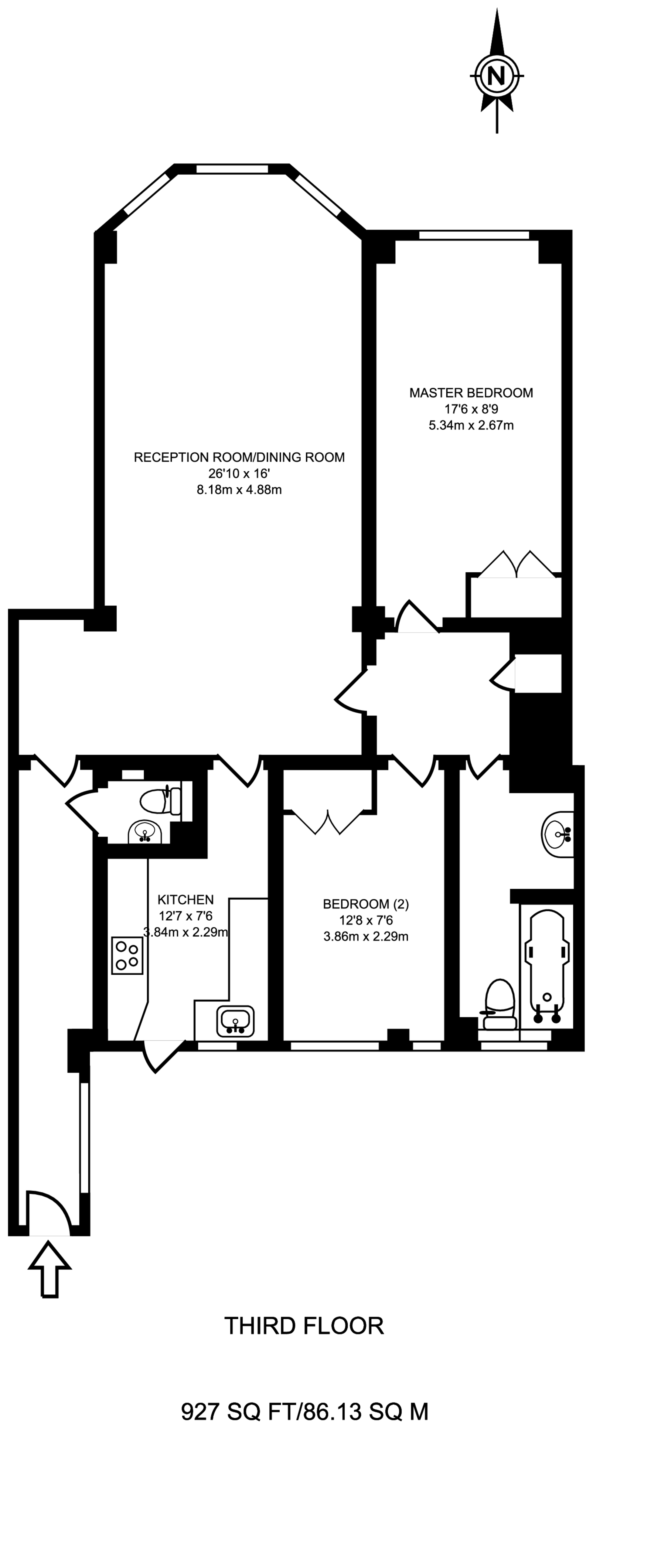 Albion Street, Bayswater floorplan