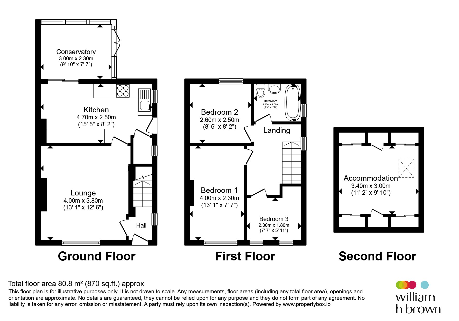 77, Parkwood Road, Leeds floorplan