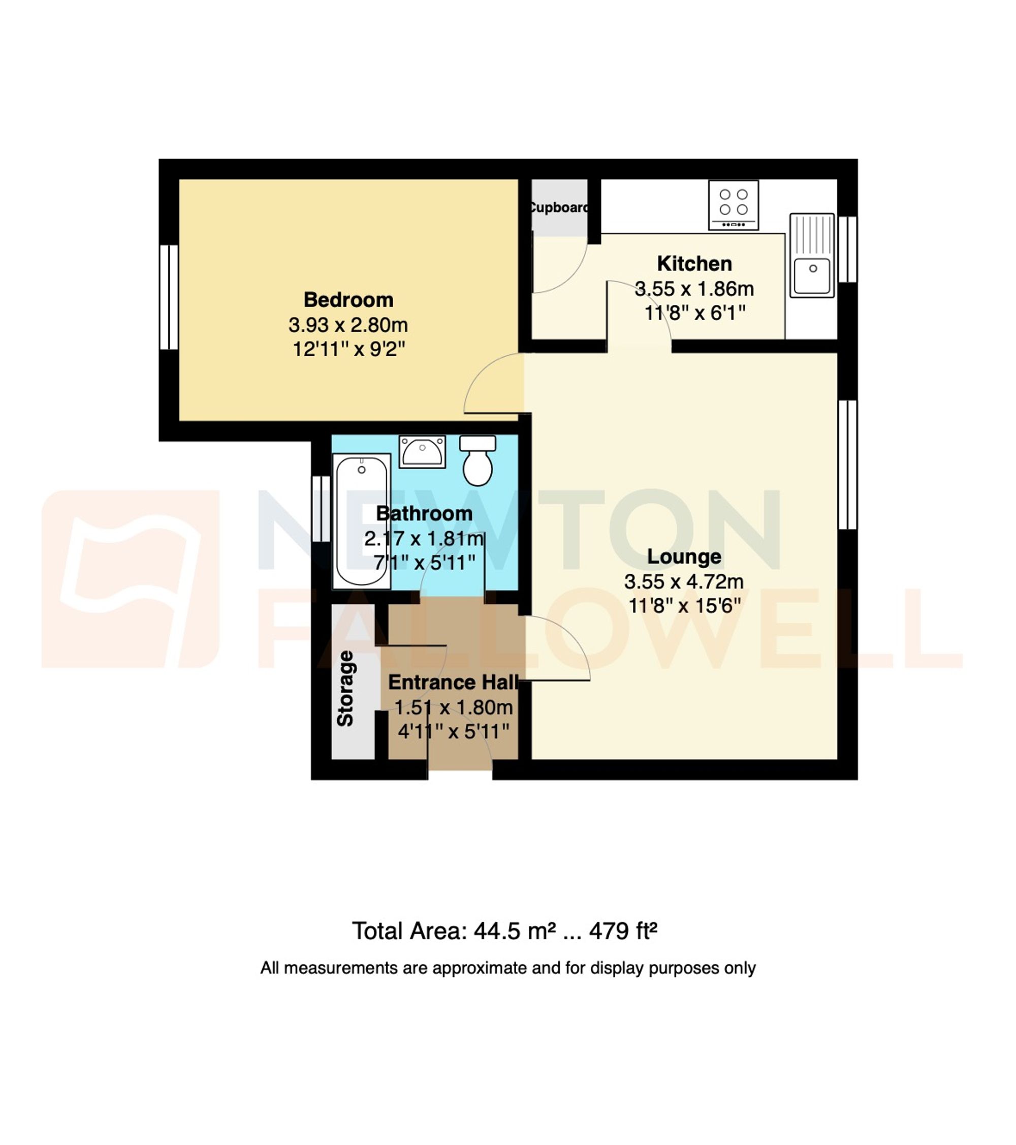 6 Thievesdale Close, Worksop floorplan