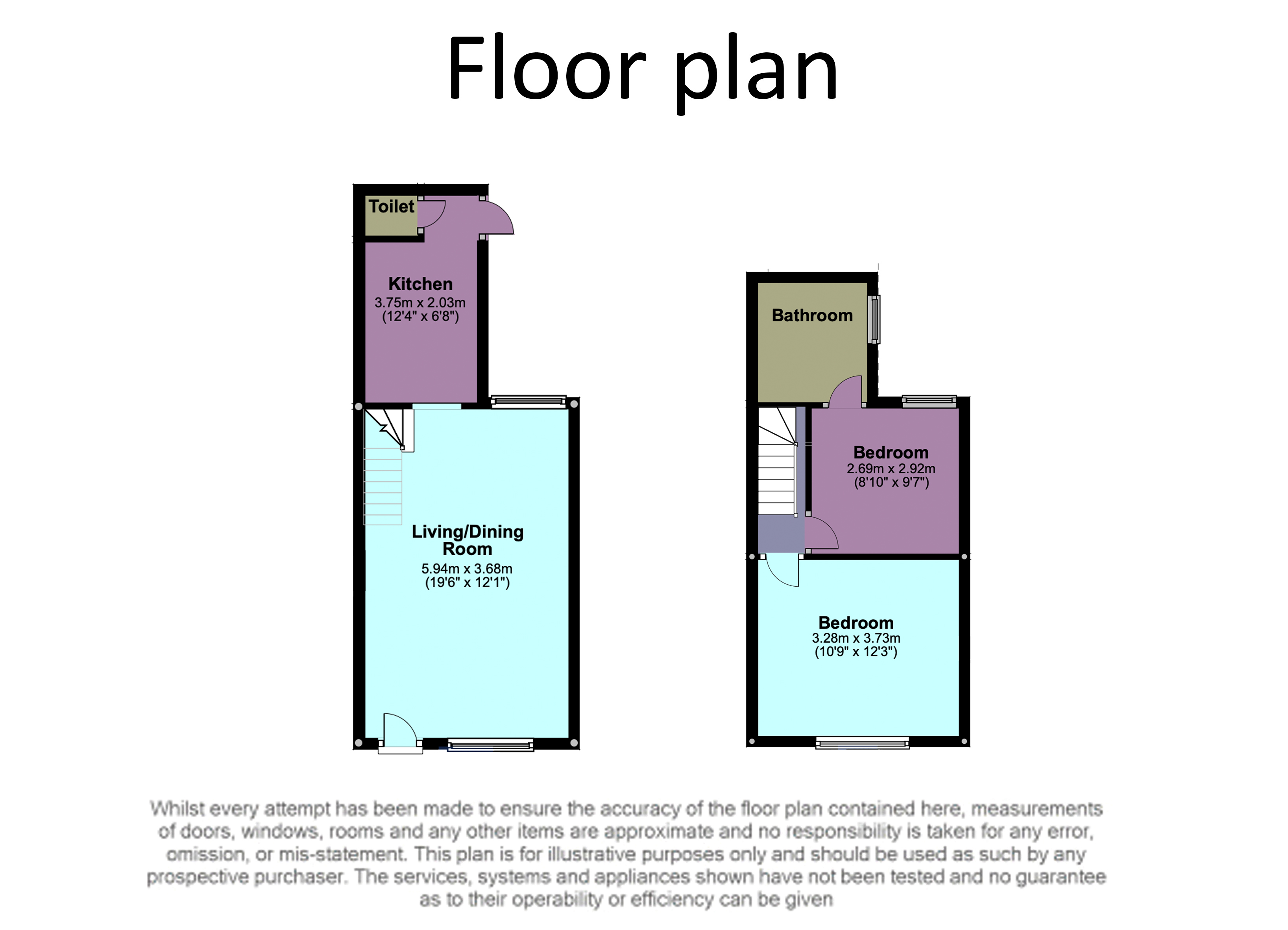 14, Winkle Street, Liverpool floorplan