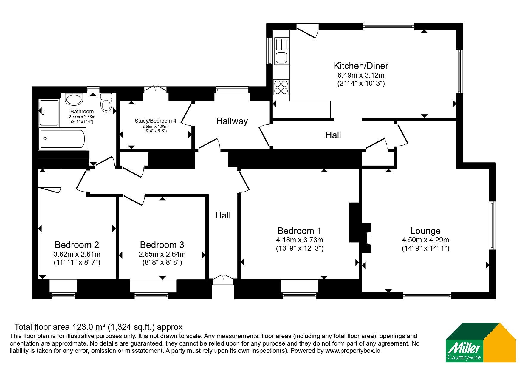 Ladock, Cornwall floorplan