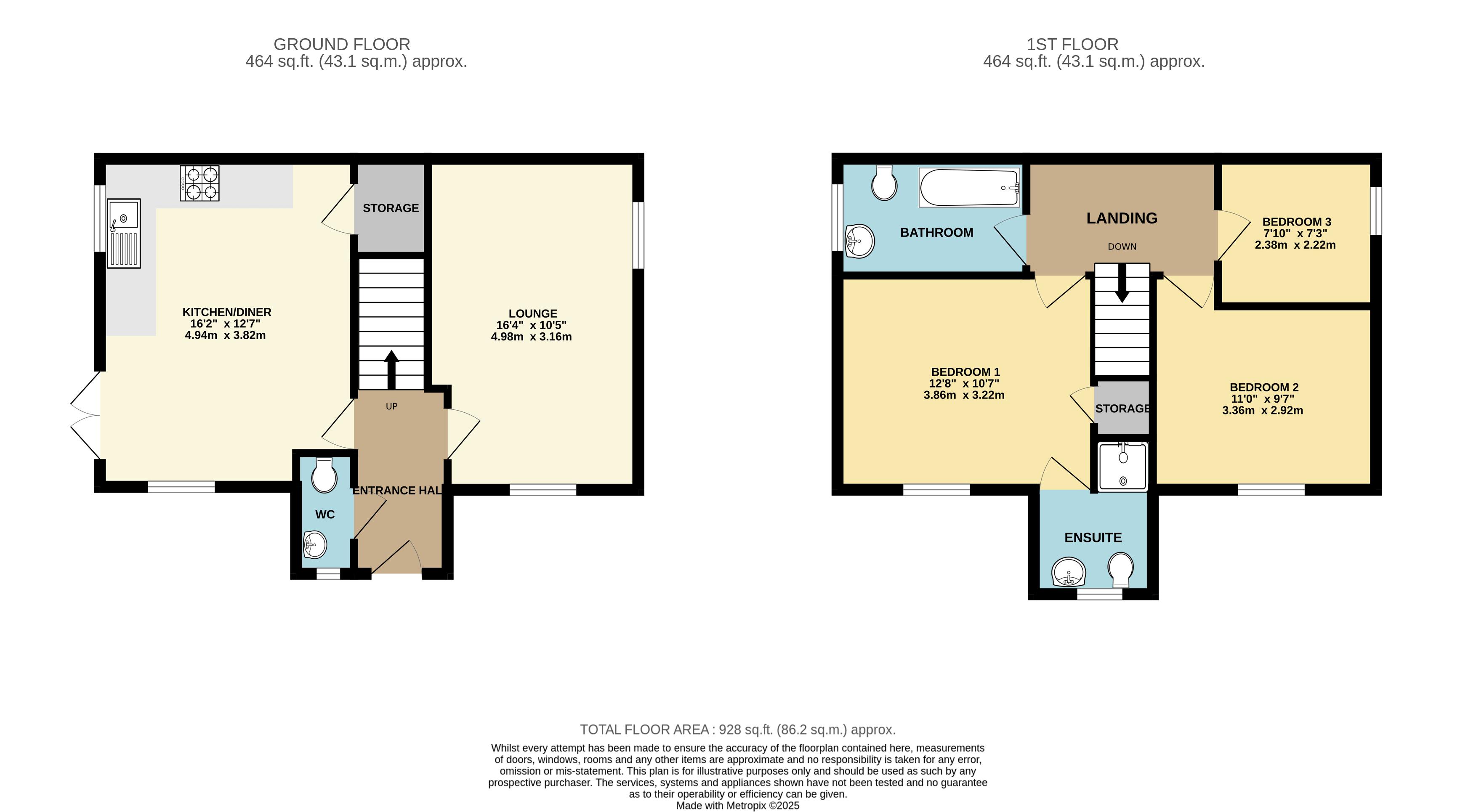60, Top Farm Avenue, Lincoln floorplan