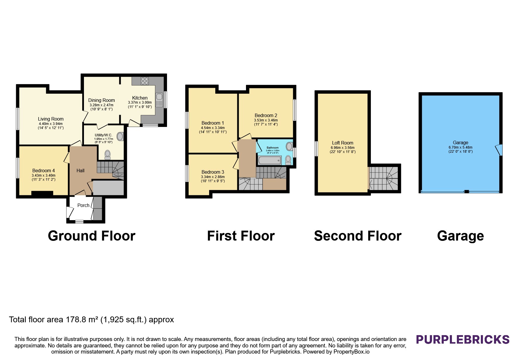135, Yoker Mill Road, Glasgow floorplan