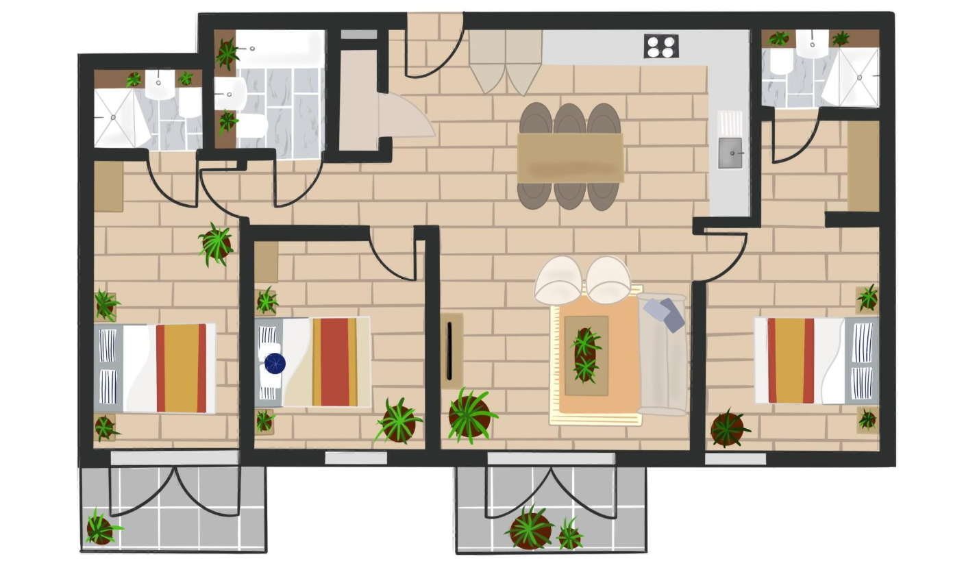 Enclave, Birmingham City, 52 Lower Essex Street, Birmingham floorplan