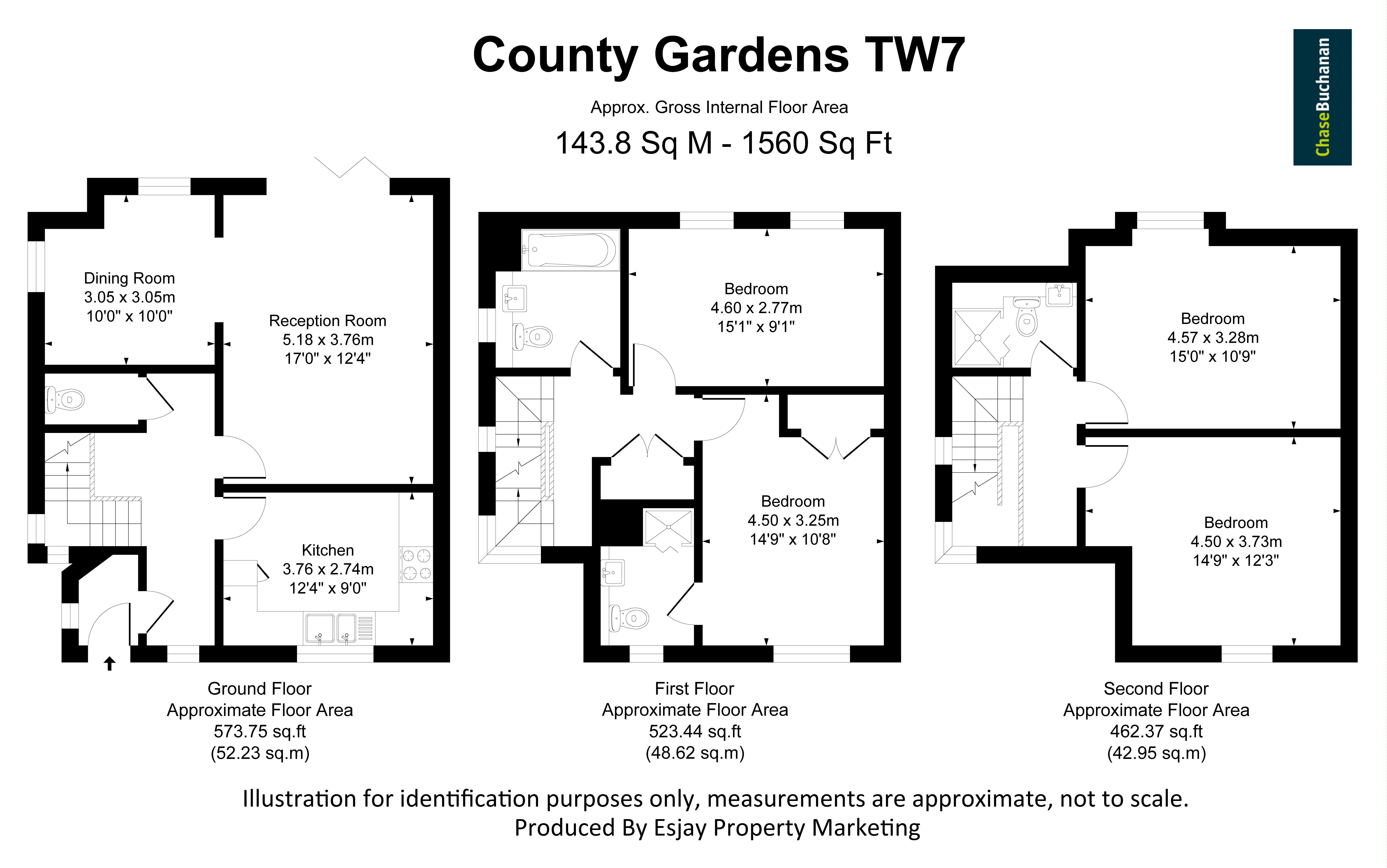 1, County Gardens, Isleworth floorplan