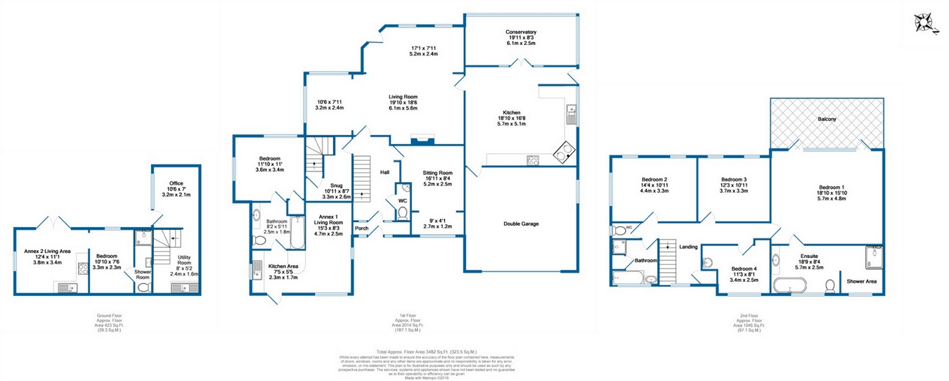 6 Bedrooms Detached house for sale in Pebmarsh Road, Colne Engaine, Essex CO6