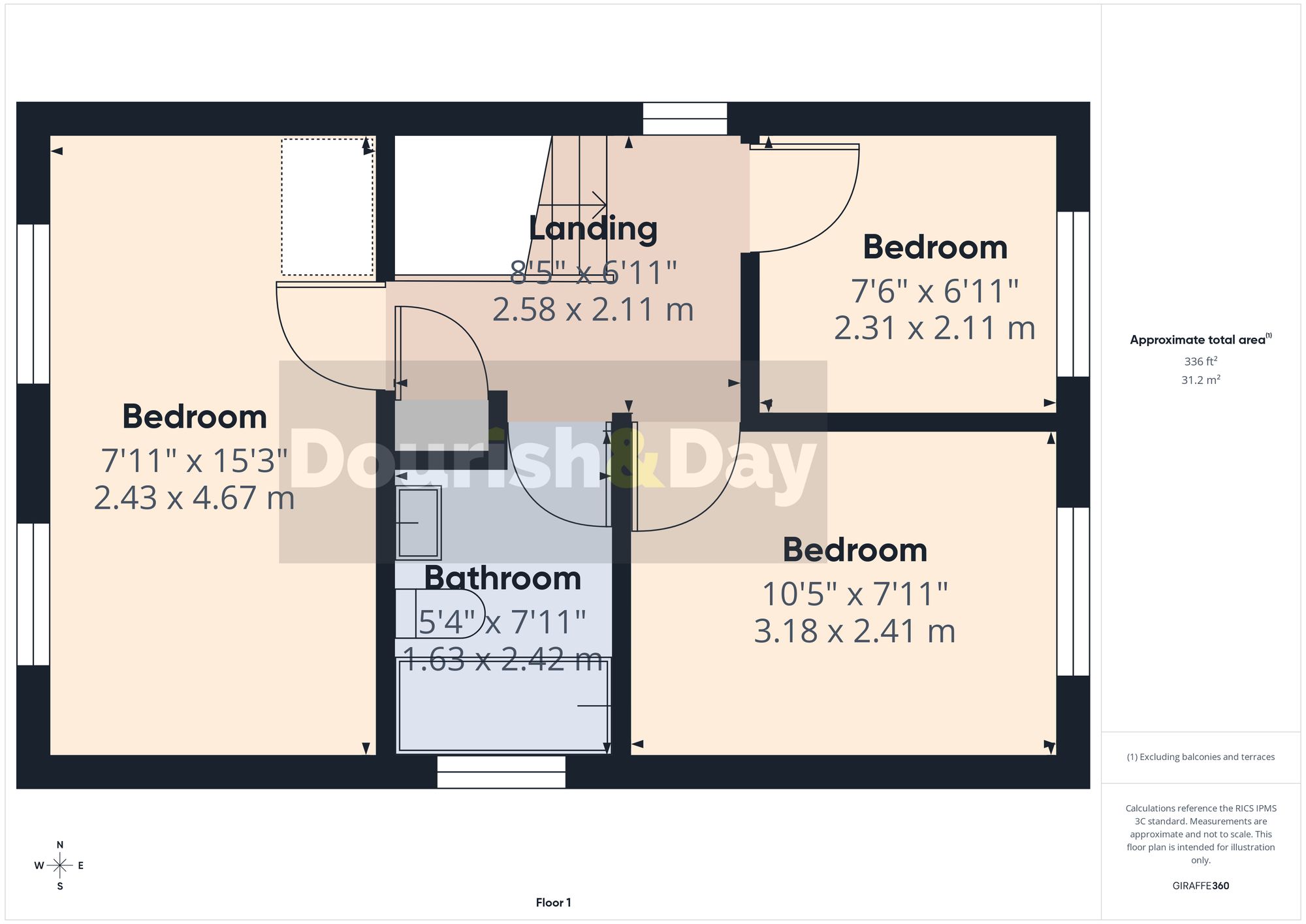 3 Pezenas Drive, Market Drayton floorplan