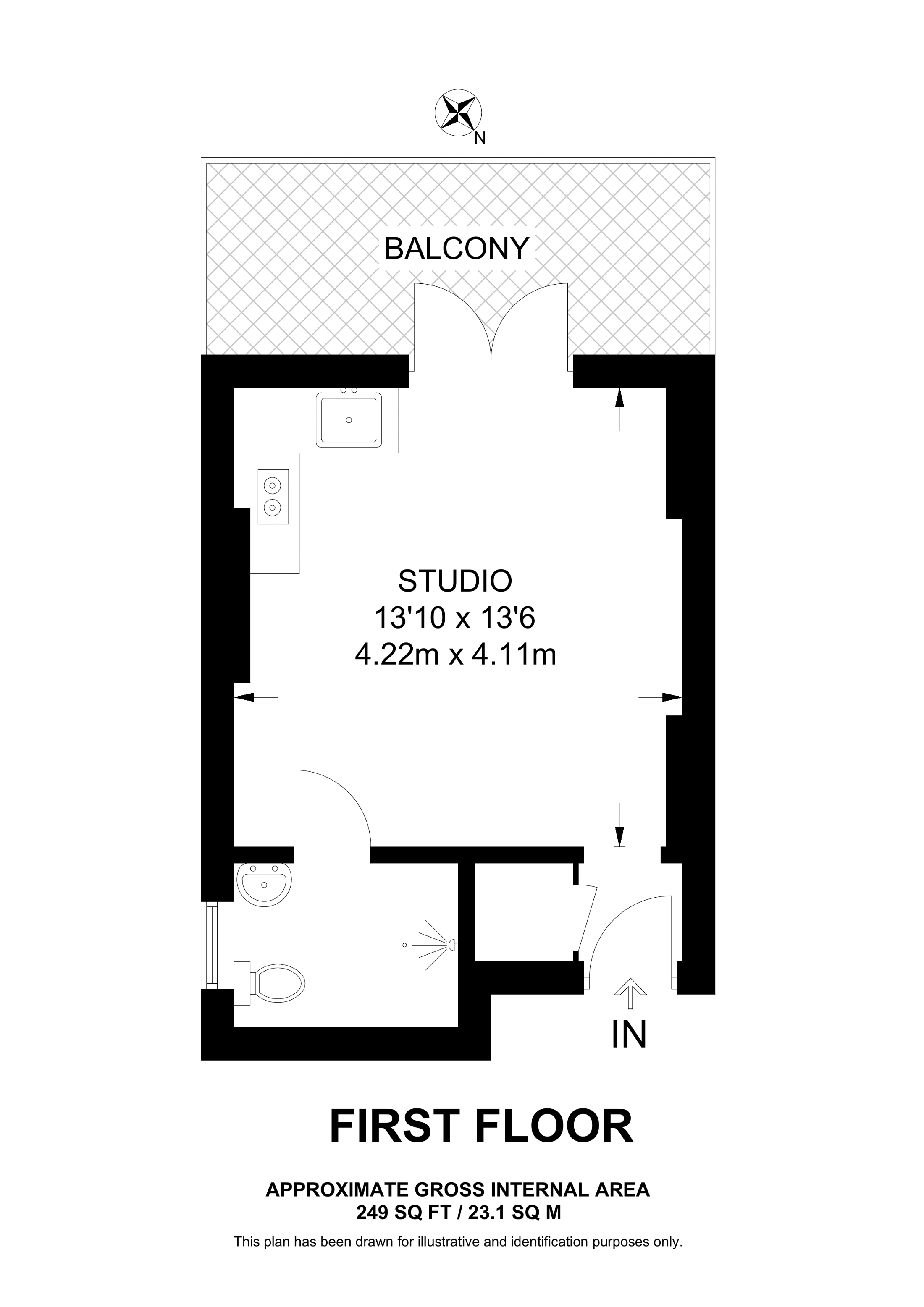 Chatsworth Gardens, Acton floorplan