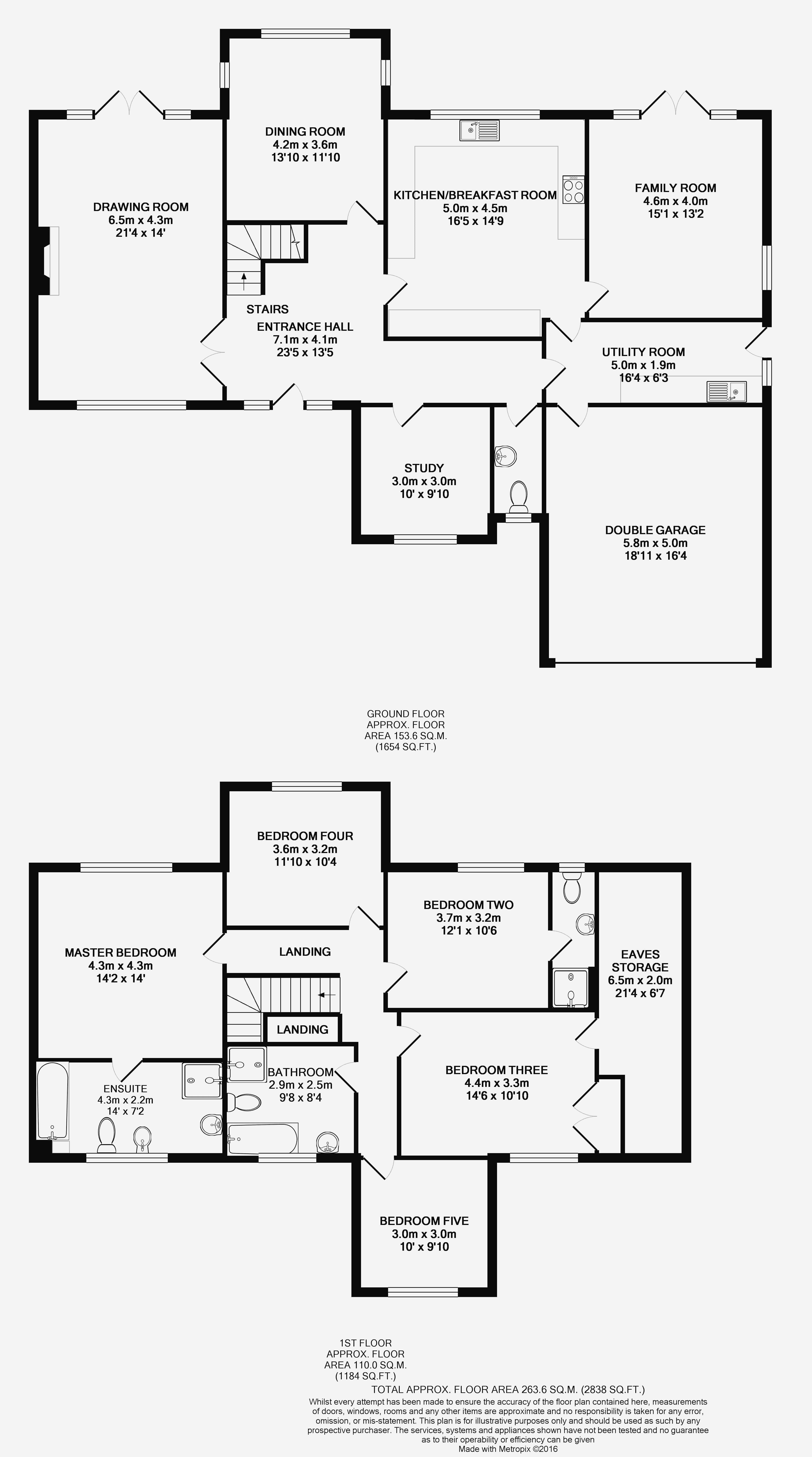 5 Bedrooms Detached house to rent in The Drive, Ifold, Loxwood, Billingshurst RH14