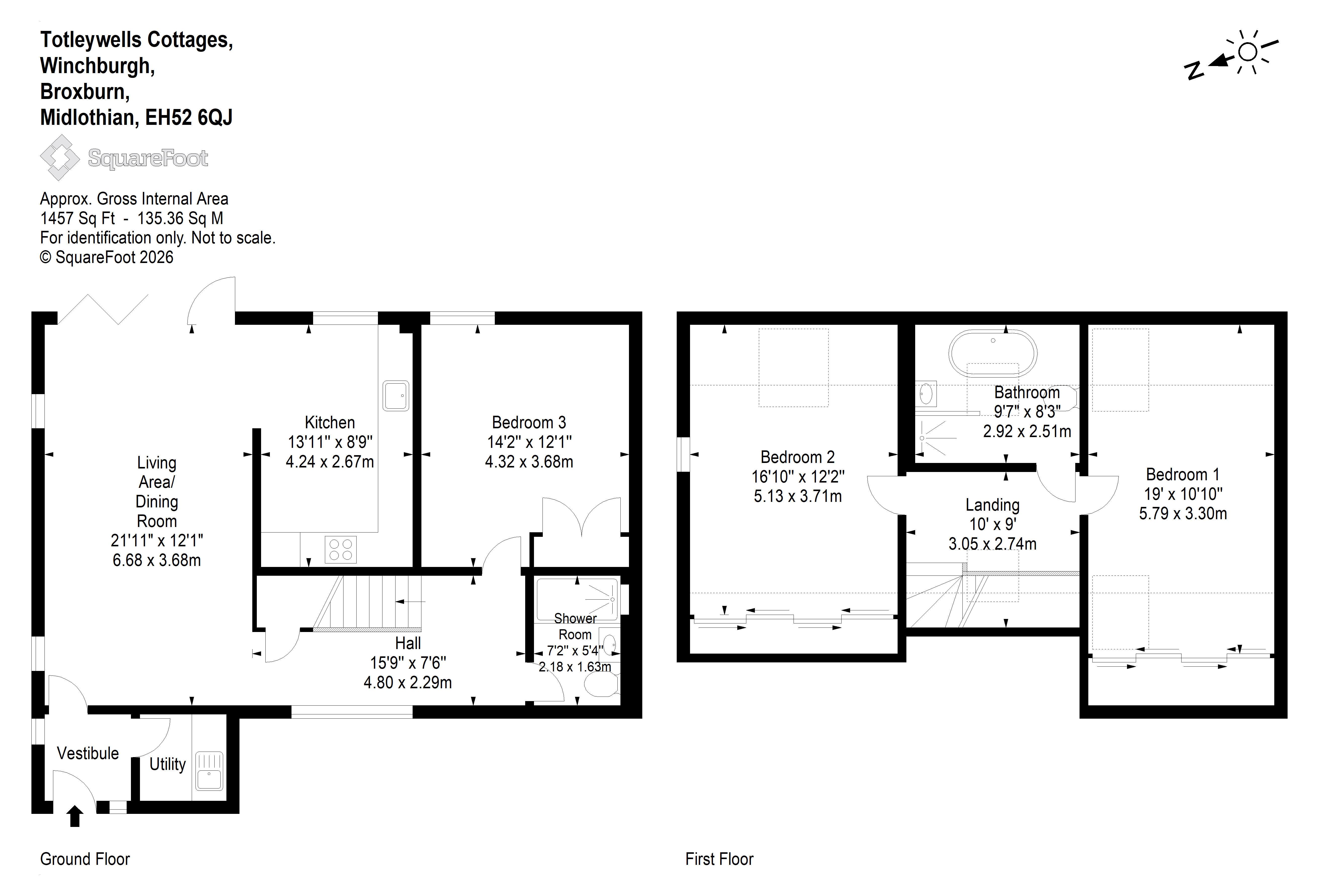 9, Totleywells Cottages, Winchburgh floorplan