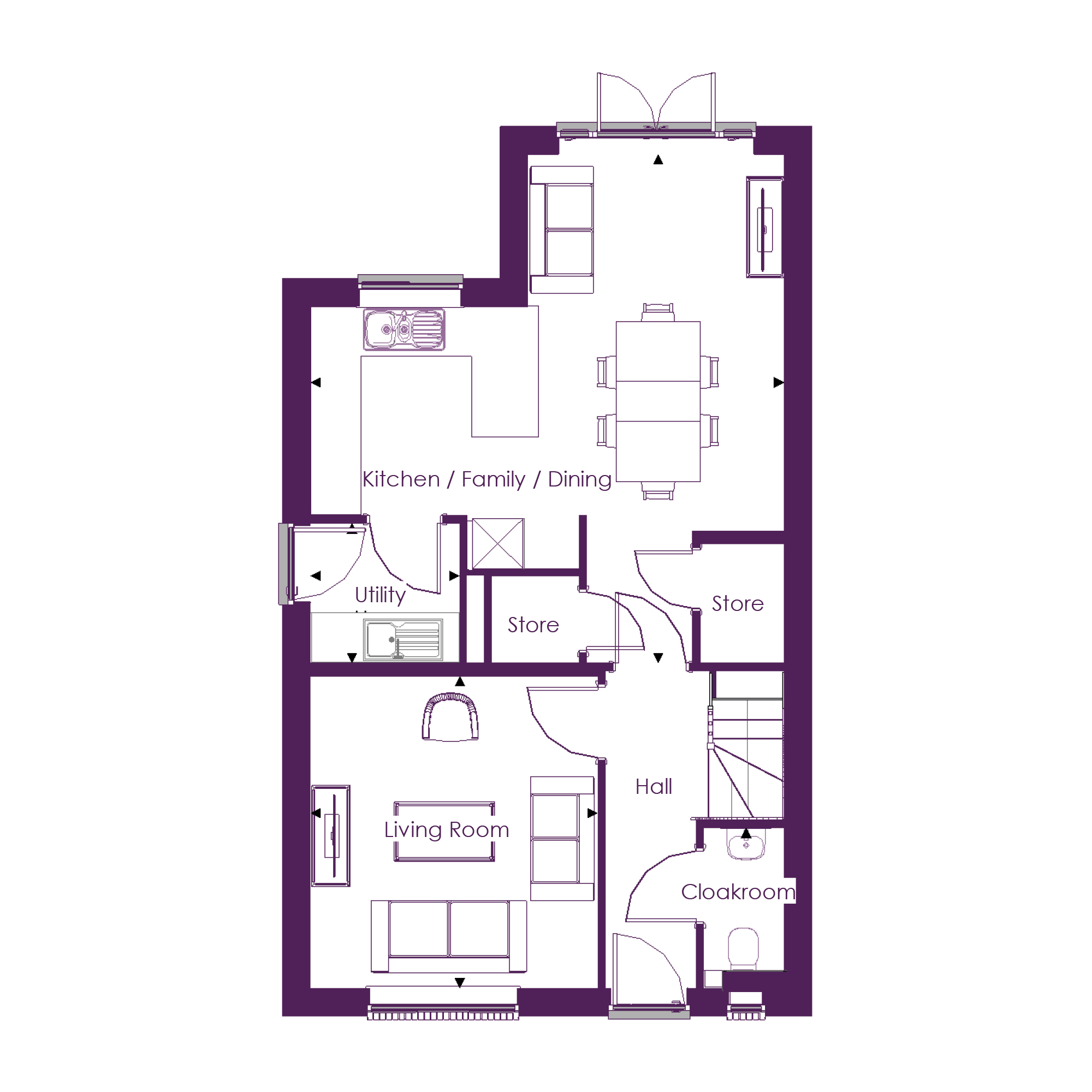 287, Kenyons Lane, Lydiate floorplan