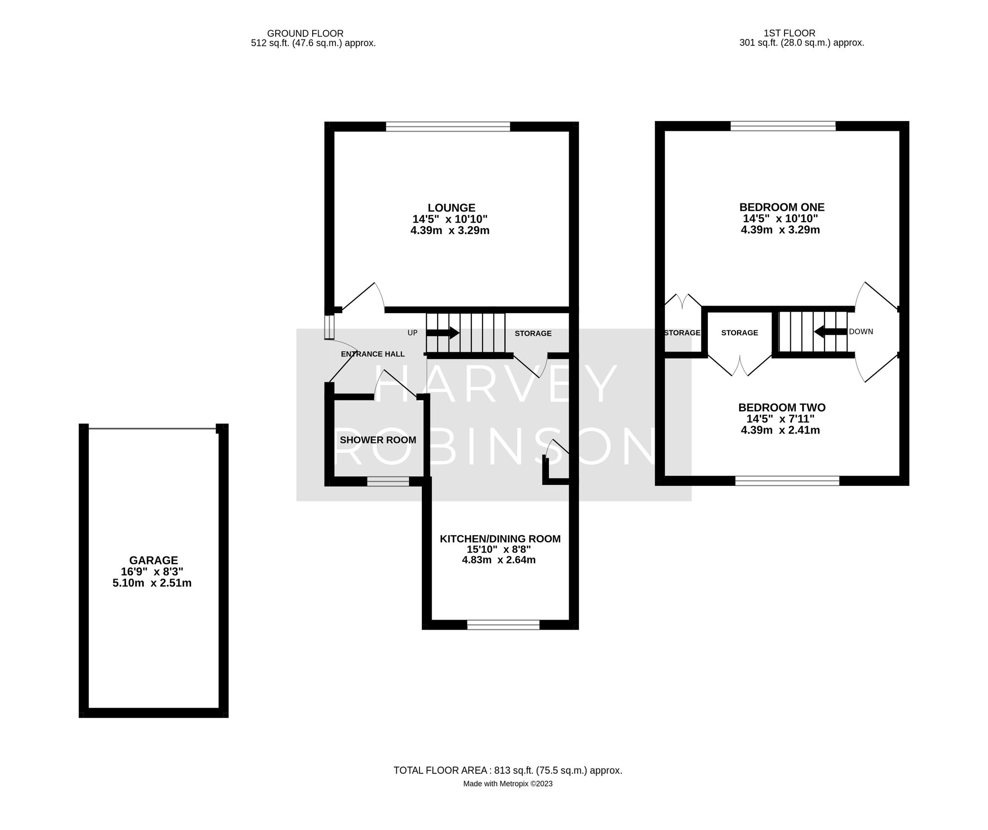 2 Simmer Piece, Huntingdon floorplan