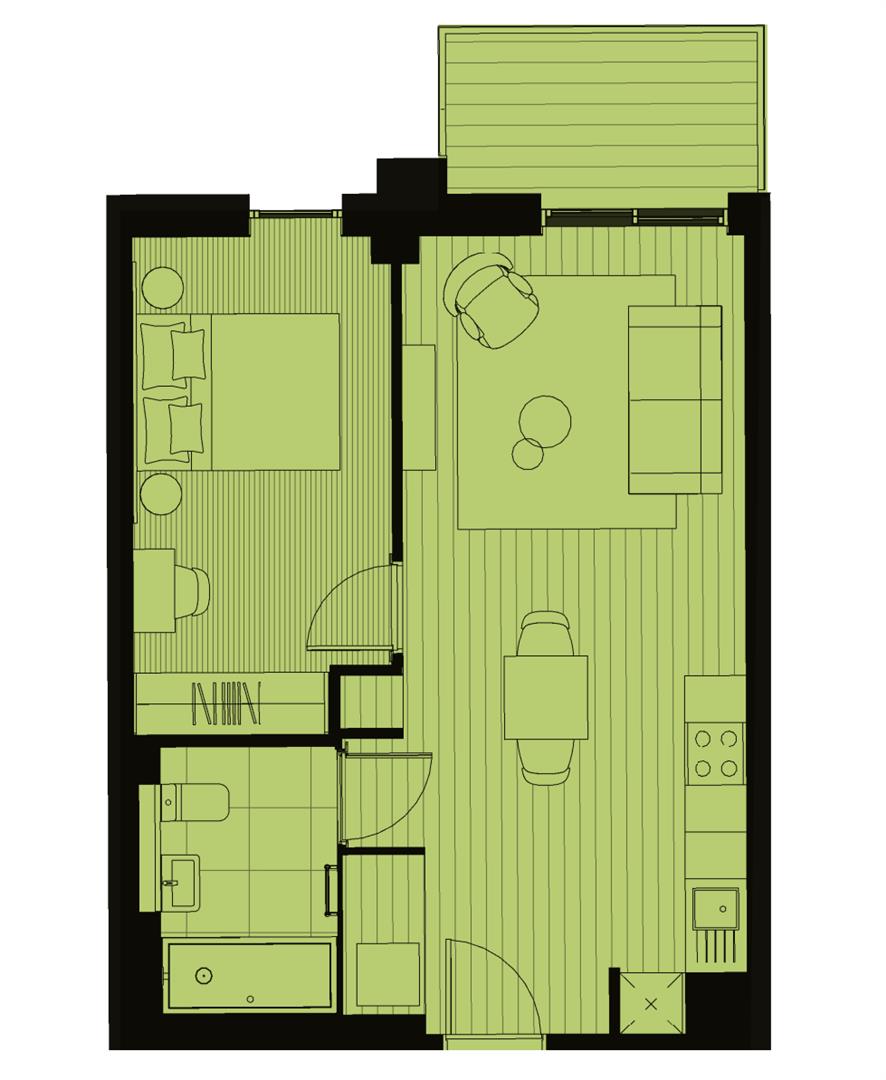 B707, Middlewood Locks, Salford floorplan