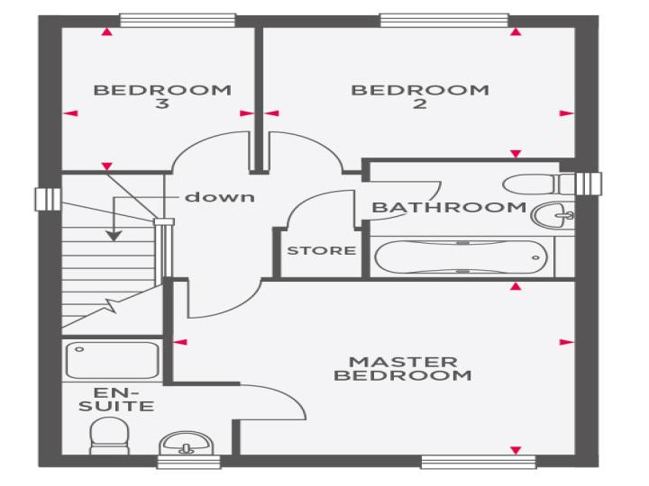 3, Clover Lane, Poulton-le-Fylde floorplan