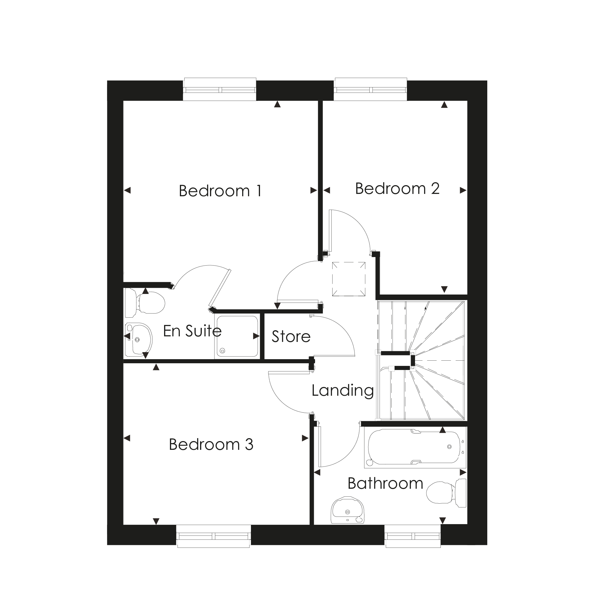 Govilon, Abergavenny floorplan